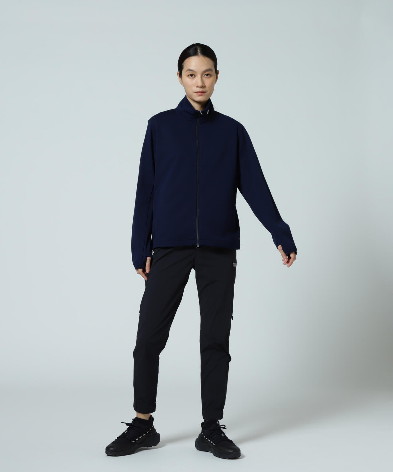 【PGG】【直営店舗&公式オンライン限定】Nyストレッチリップストップ×エプシロン <ロゴ総柄> (LADIES)