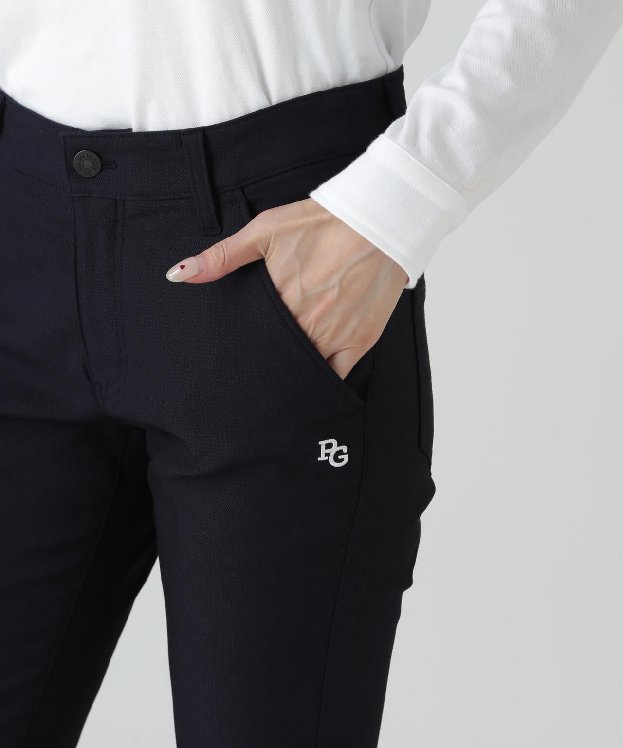 C/Peストレッチドビーツイルパンツ