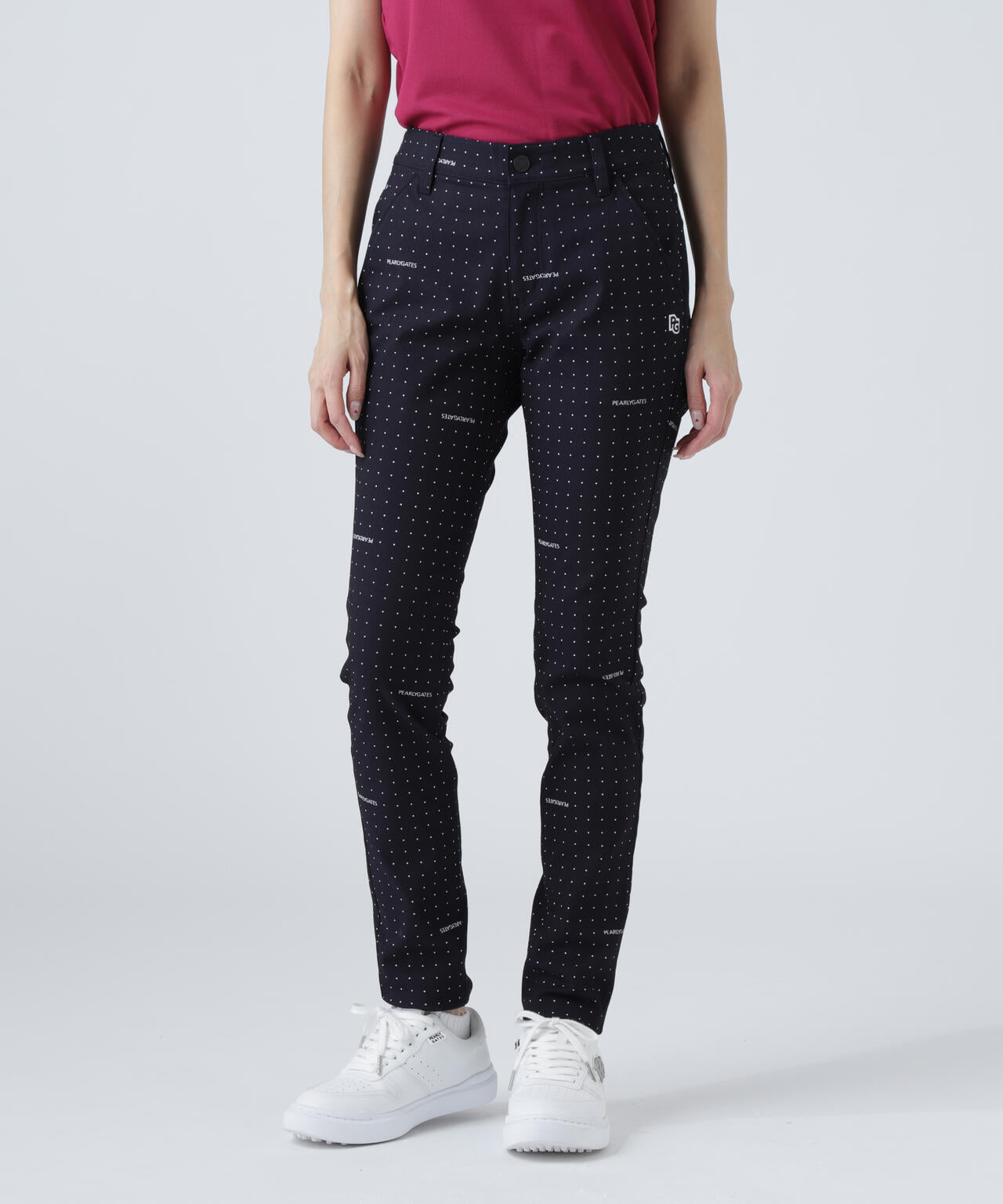 C/Peストレッチドビーツイルパンツ ＜ミニドット柄＞ | PEARLY GATES