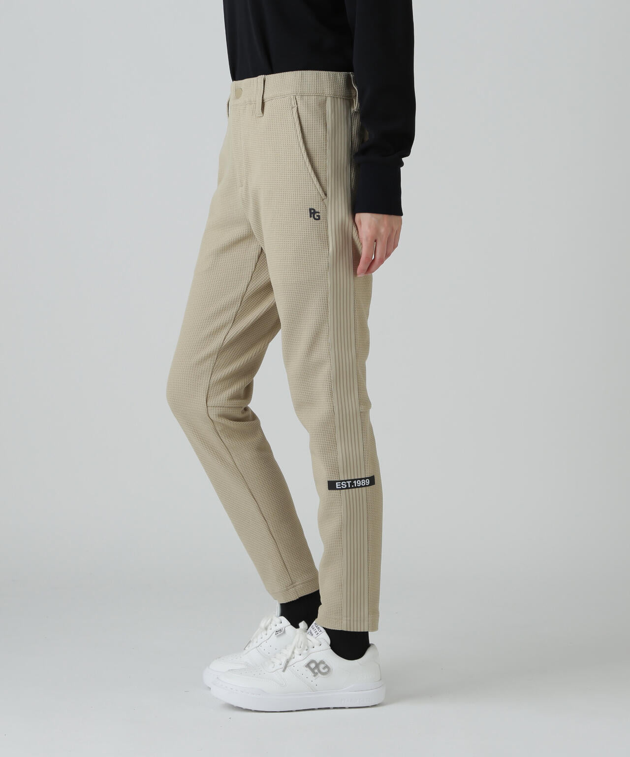 杢ワッフルパンツ