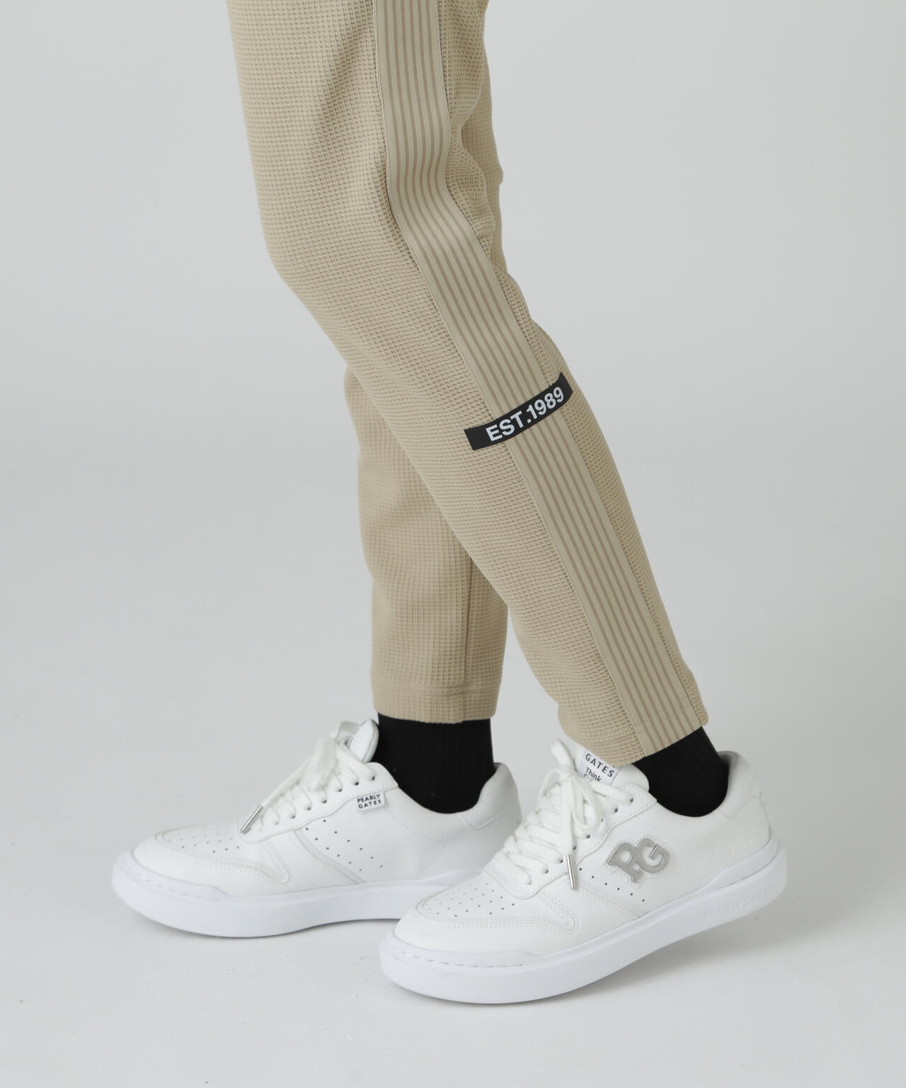 杢ワッフルパンツ