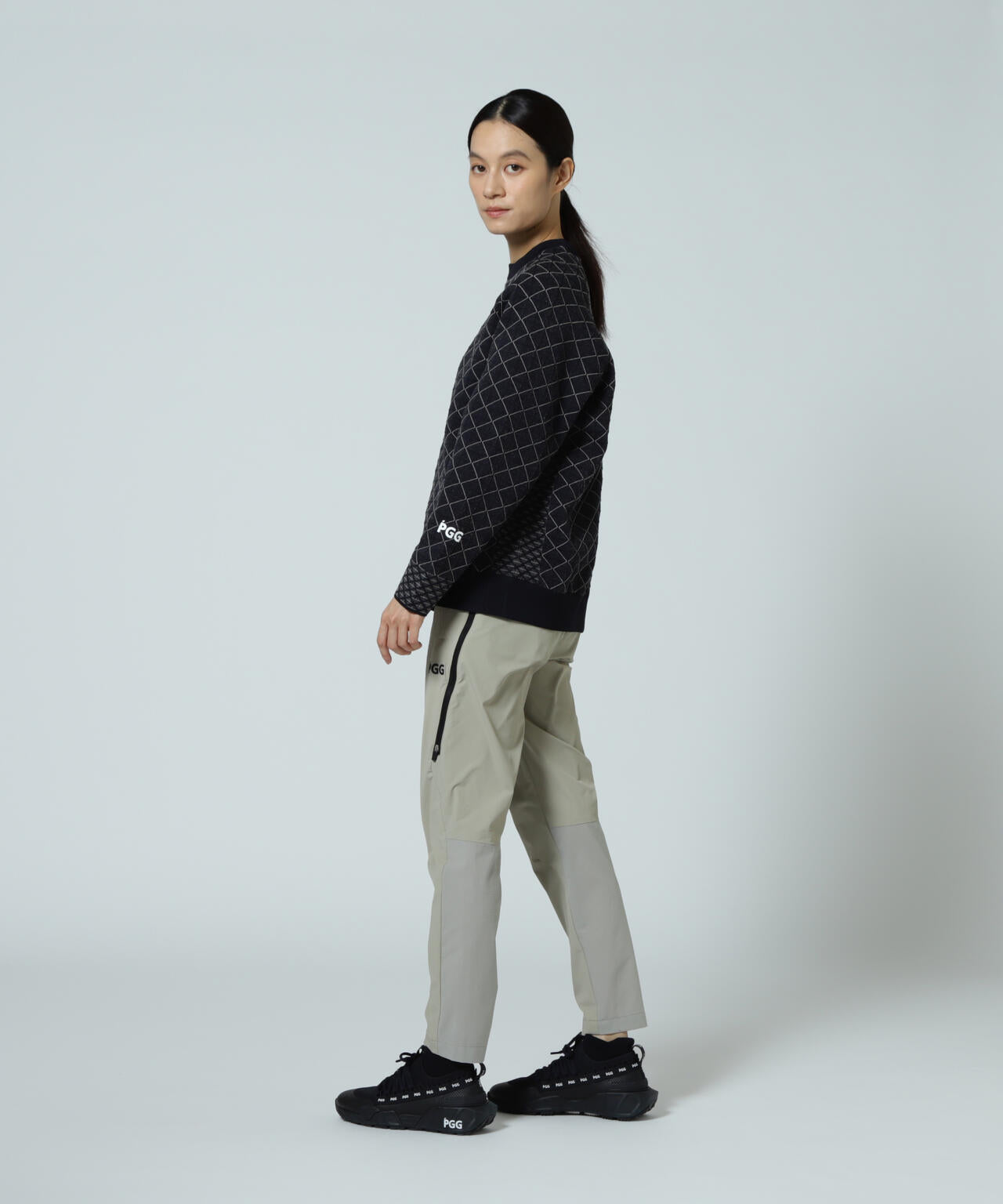 【PGG】【直営店舗&公式オンライン限定】Nyドビーストレッチ×DOTAIRパンツ (LADIES)