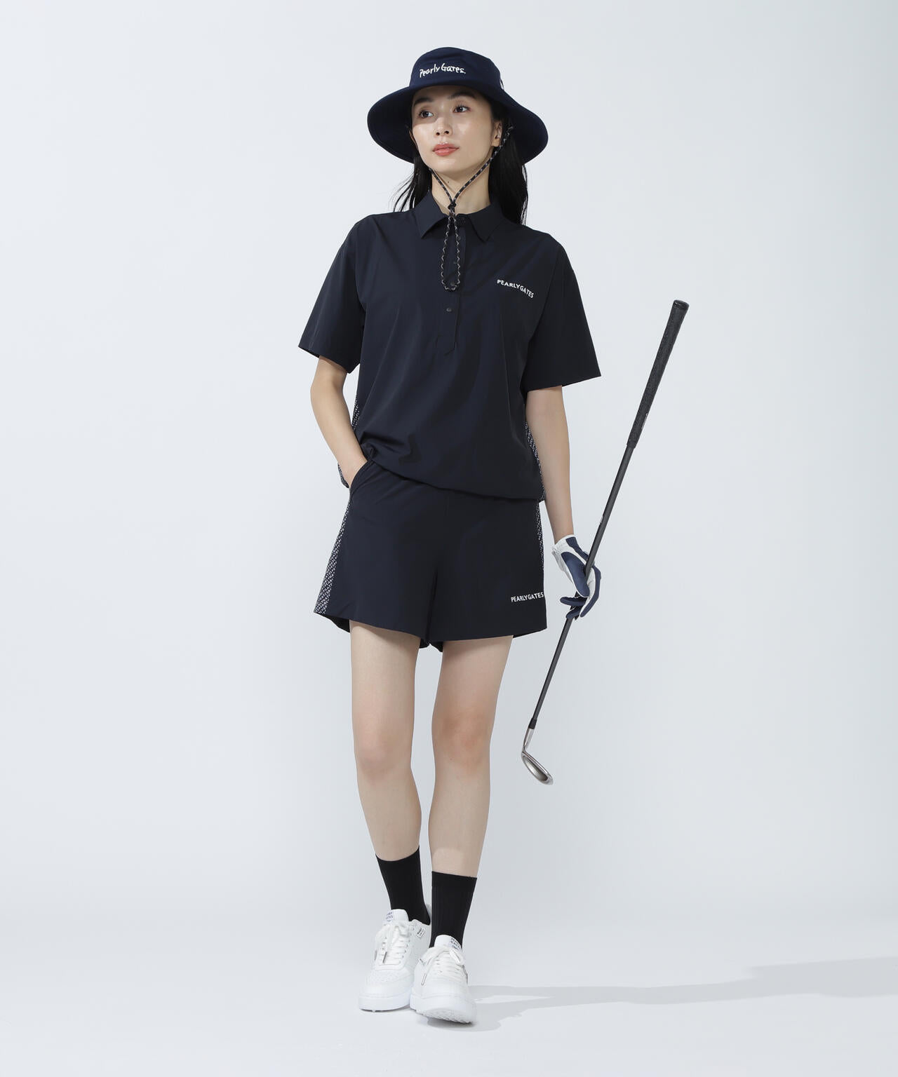 ナイロンアクティブストレッチショートパンツ