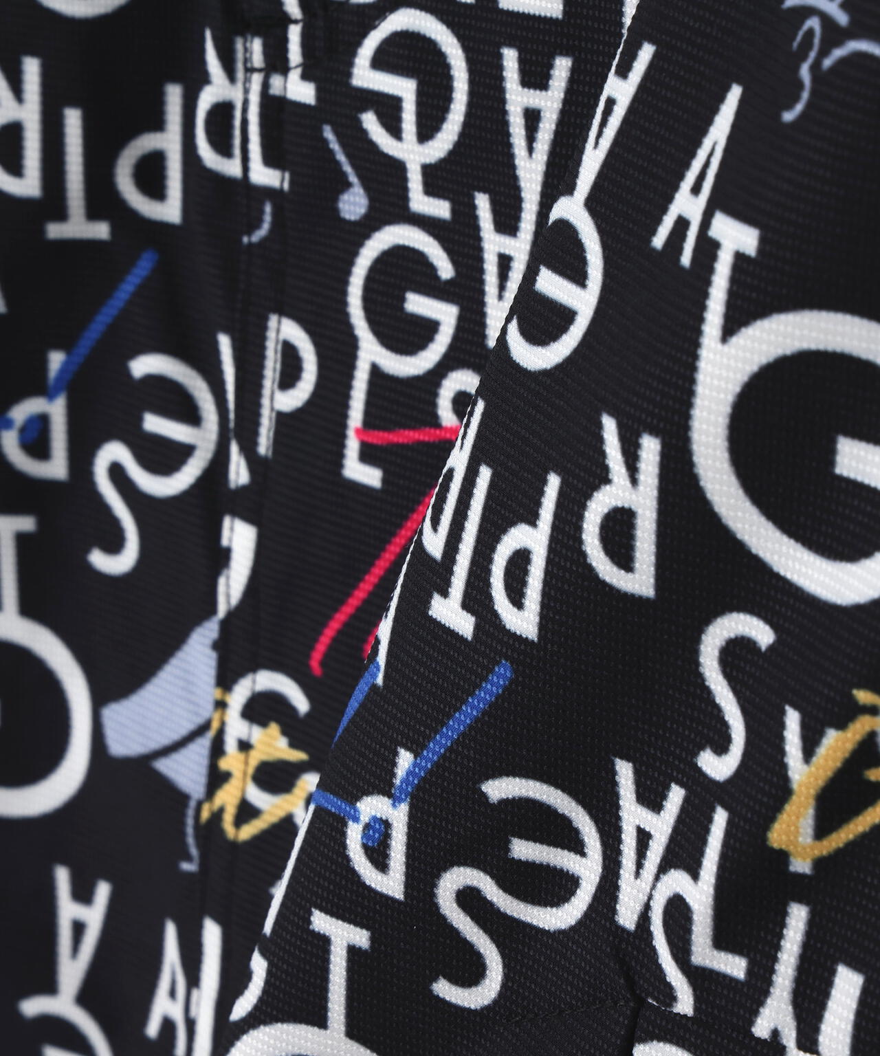 TEXBRID二重織裏使い スカート <BALLくんロゴ総柄>