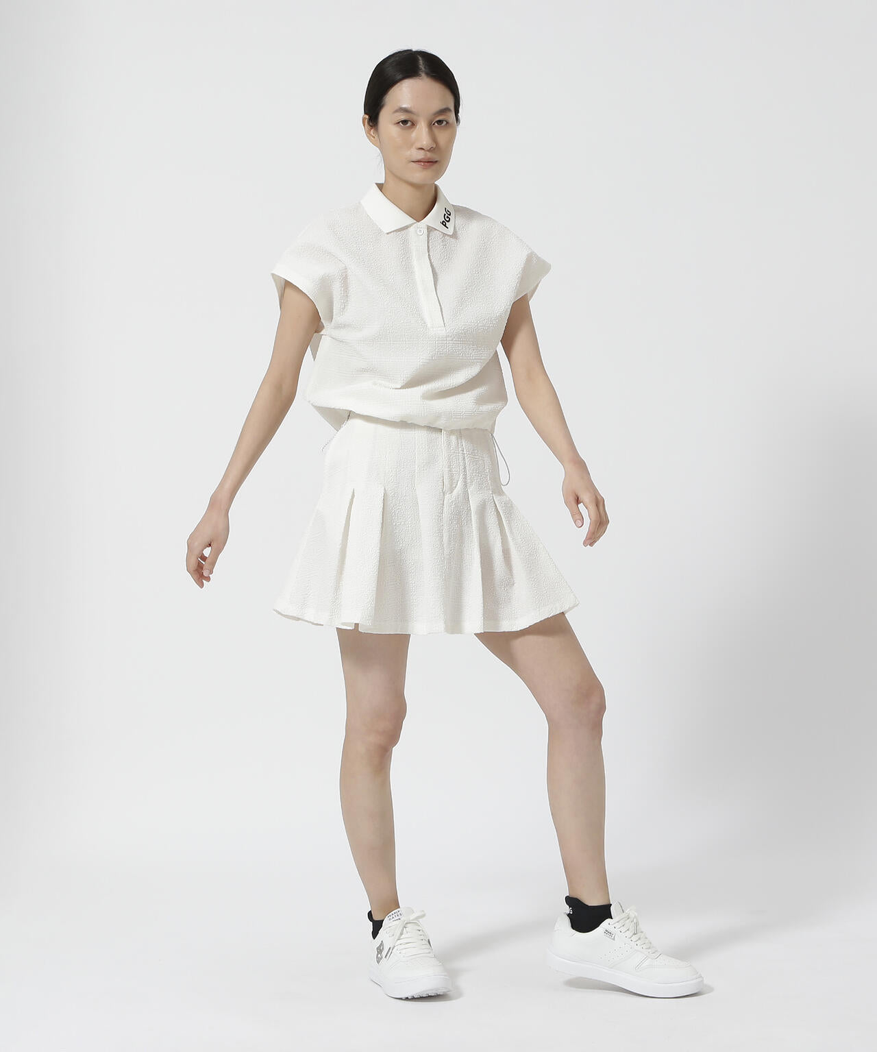 【PGG】【直営店舗&公式オンライン限定】Peストレッチサッカースカート (LADIES)