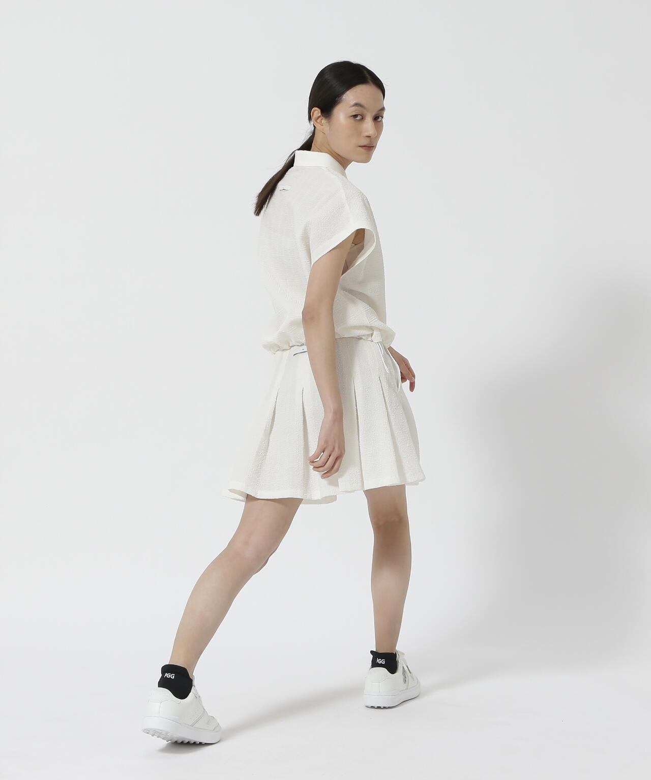 【PGG】【直営店舗&公式オンライン限定】Peストレッチサッカースカート (LADIES)