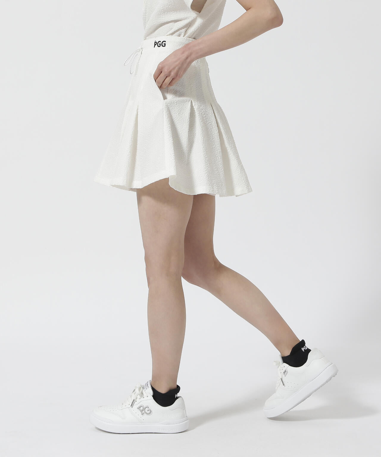 【PGG】【直営店舗&公式オンライン限定】Peストレッチサッカースカート (LADIES)