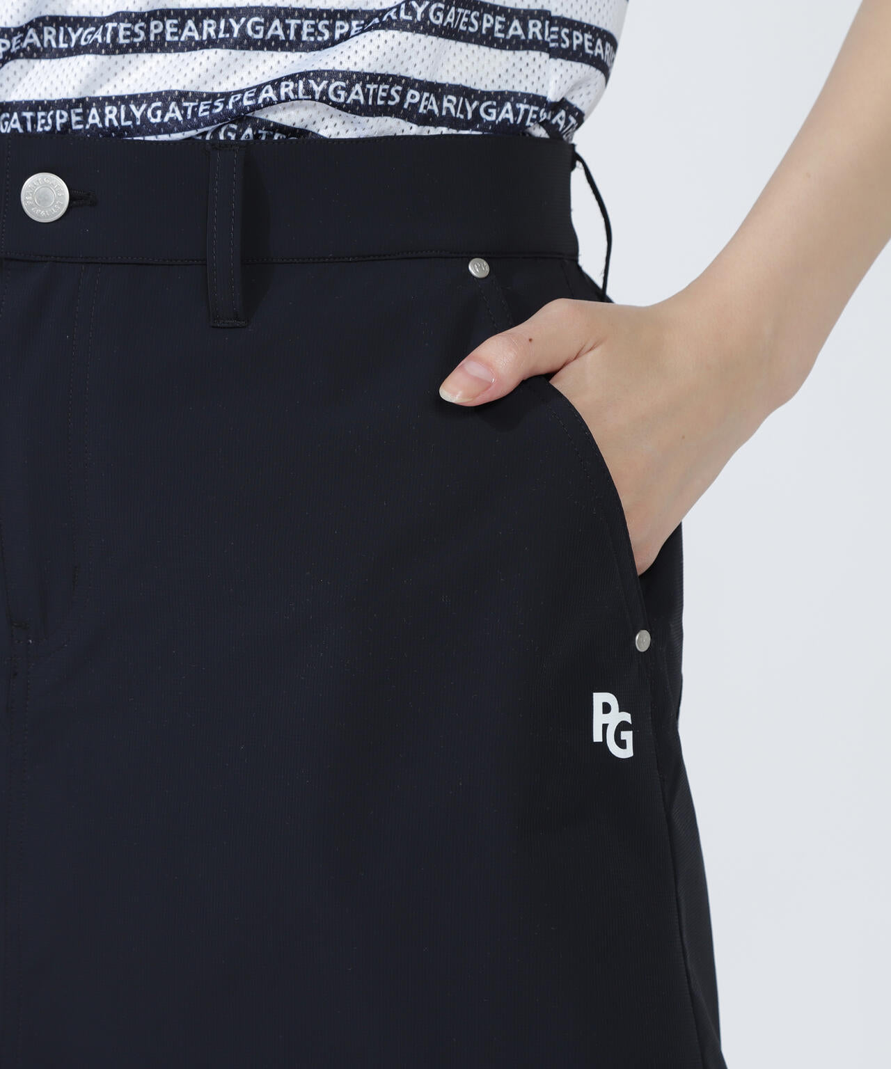 ハニカム4WAYストレッチスカート