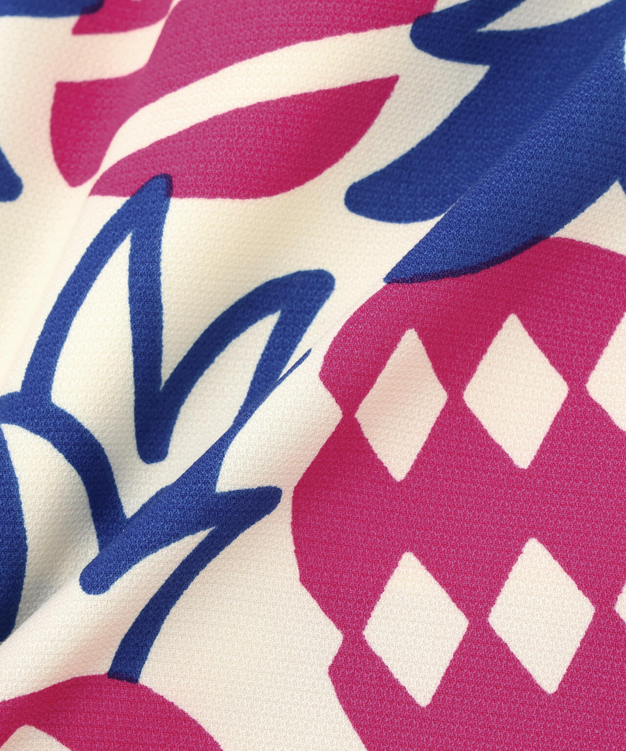 Peドビーストレッチ P&I 5ポケットスカート <パイナップル柄>