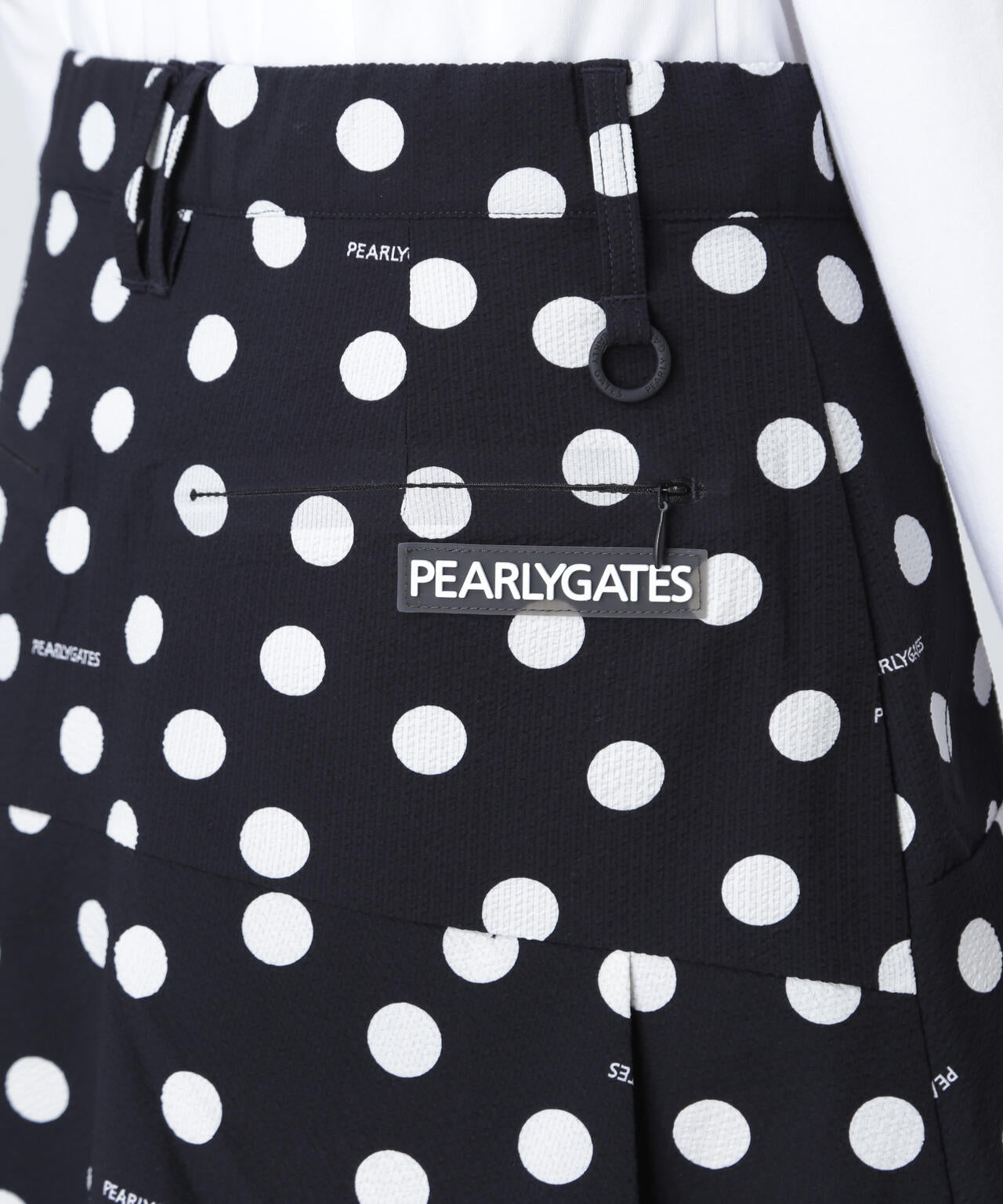 Peストレッチサッカースカート <ランダムドット柄>