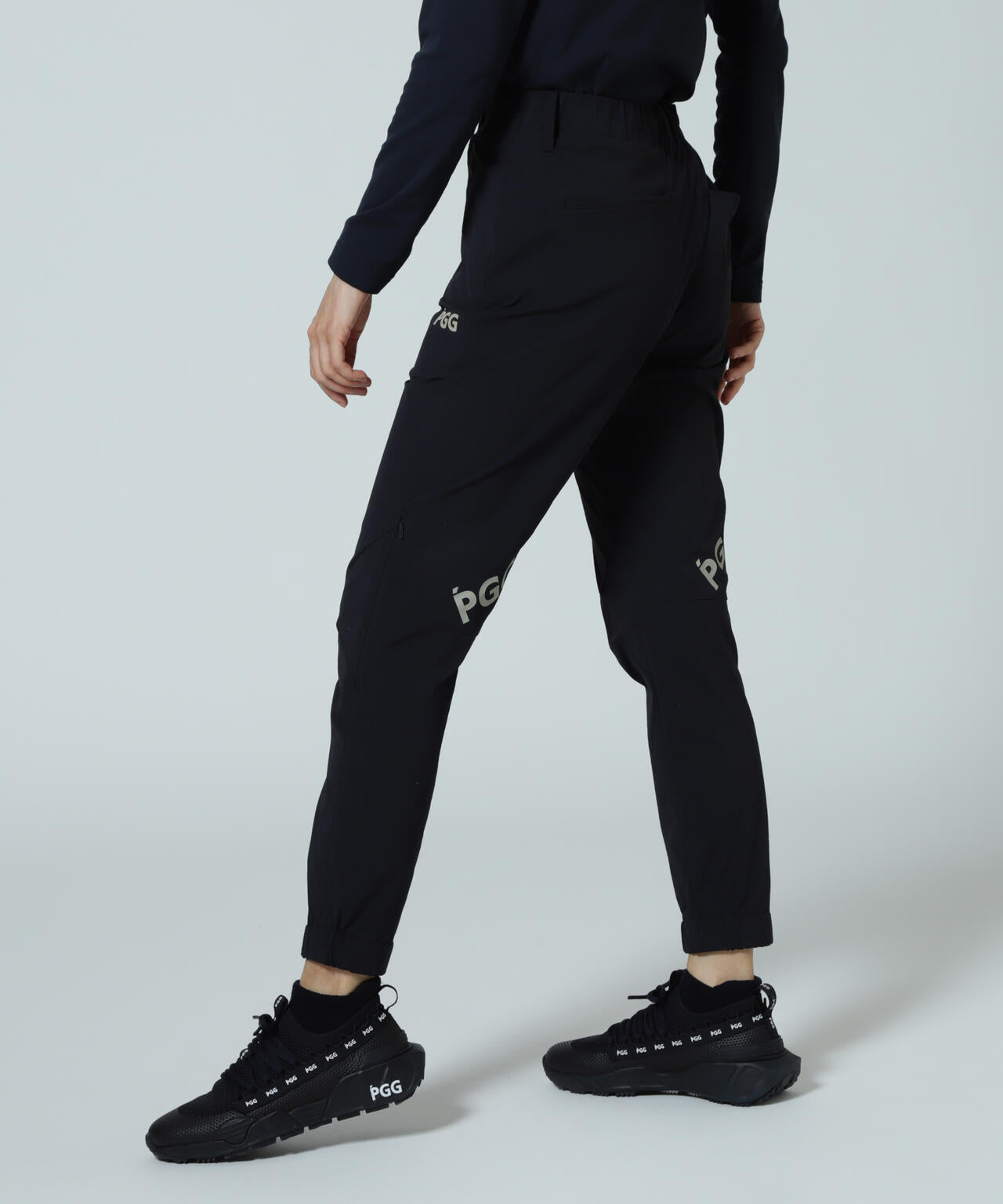 【PGG】【直営店舗&公式オンライン限定】Nyストレッチリップストップジョガーパンツ (LADIES)