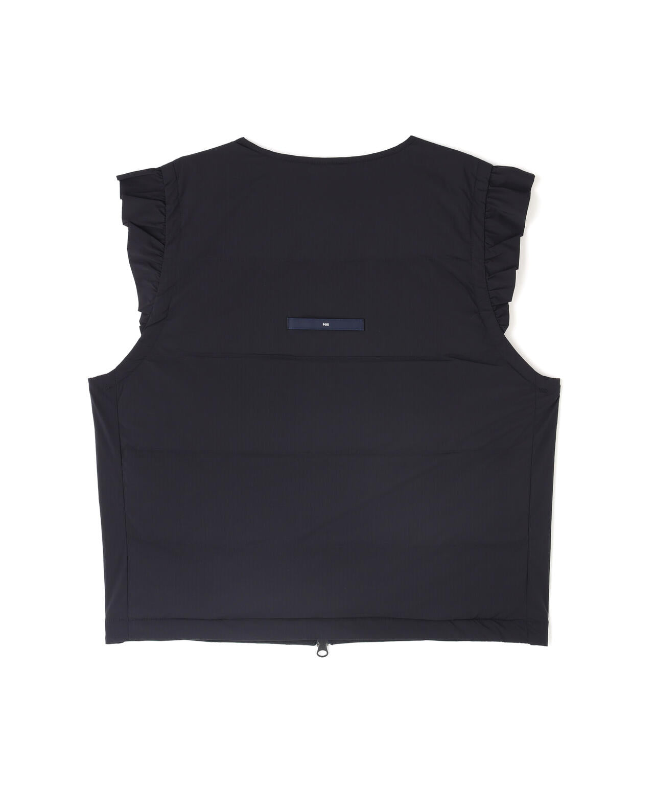 【PGG】【直営店舗&公式オンライン限定】Nyストレッチリップストップフルジップ中綿ベスト (LADIES)
