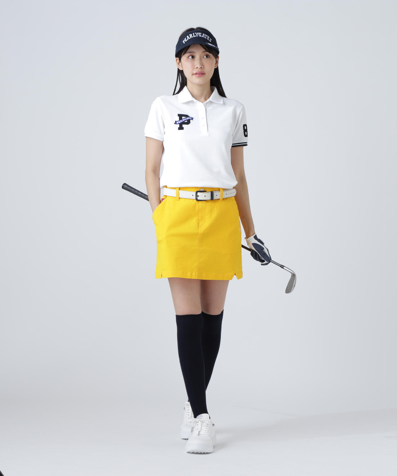 T/C6口鹿の子半袖ポロシャツ