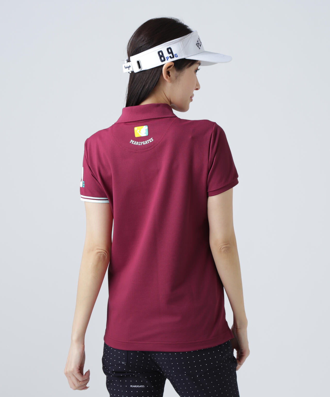 T/C6口鹿の子半袖ポロシャツ