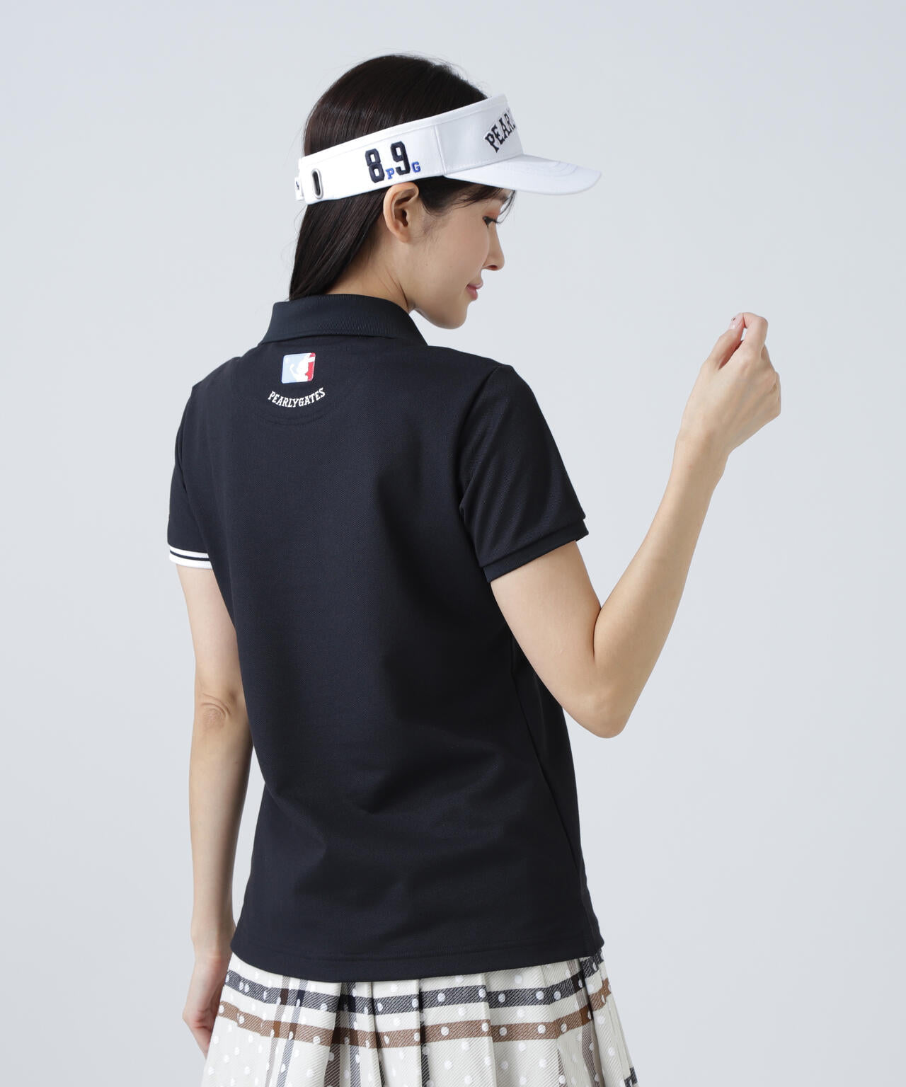 T/C6口鹿の子半袖ポロシャツ