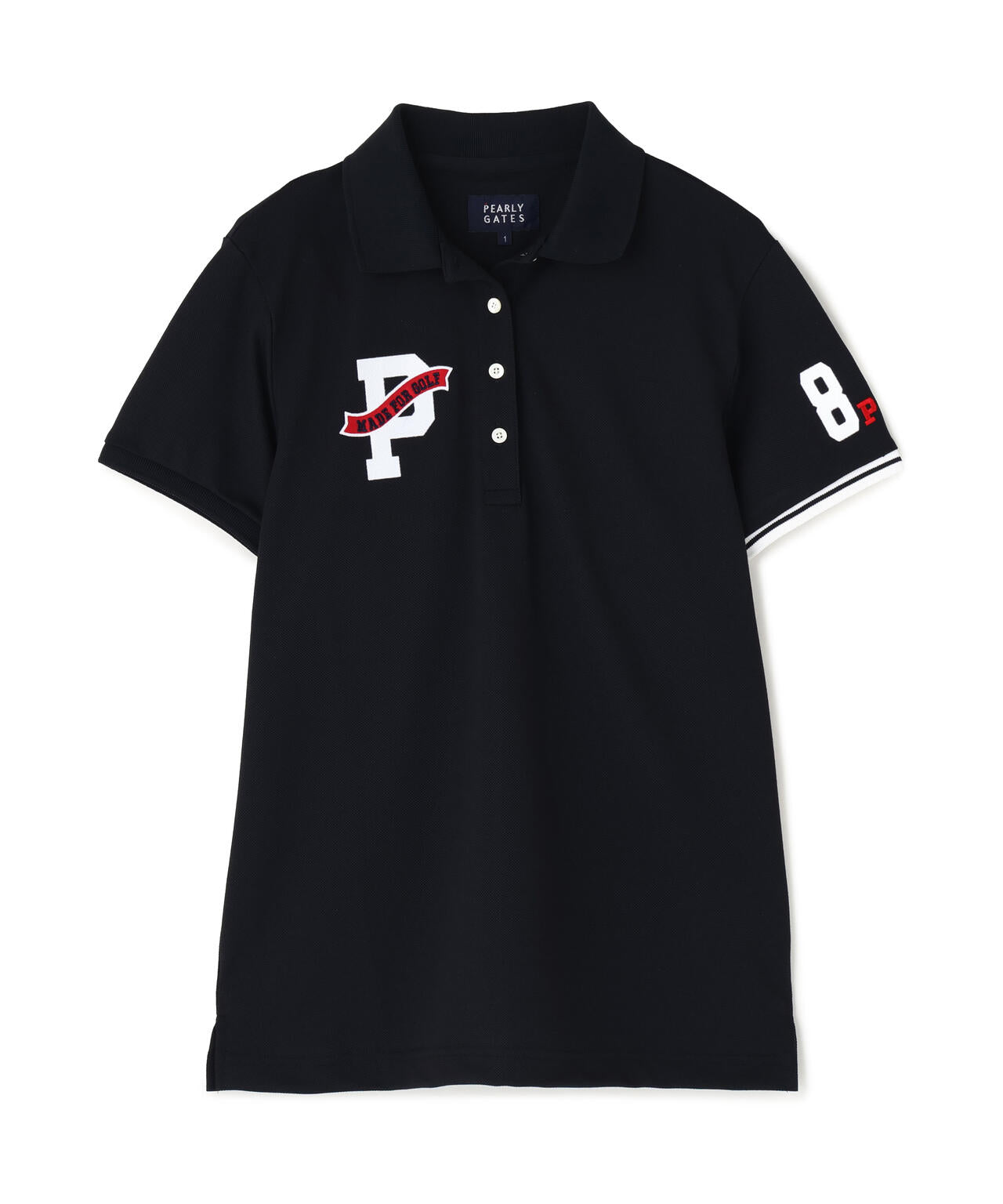 T/C6口鹿の子半袖ポロシャツ