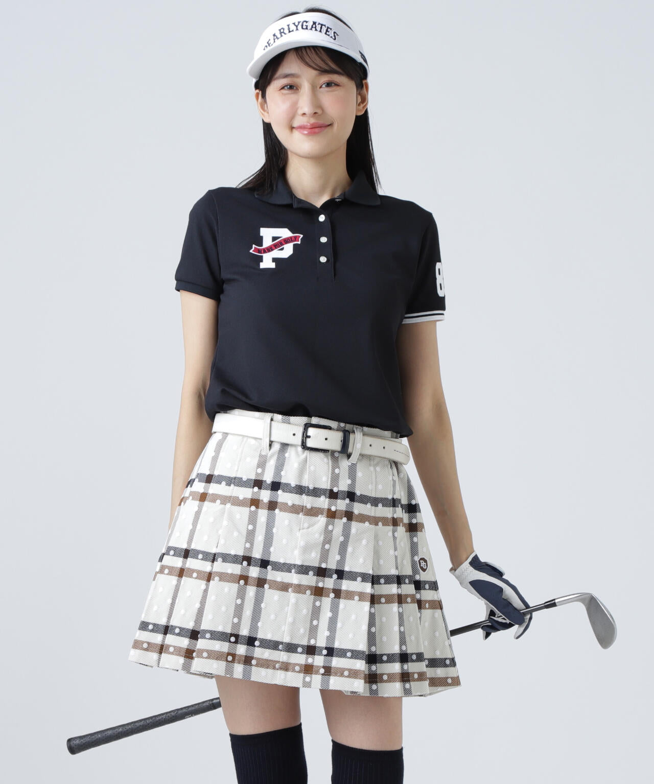 T/C6口鹿の子半袖ポロシャツ