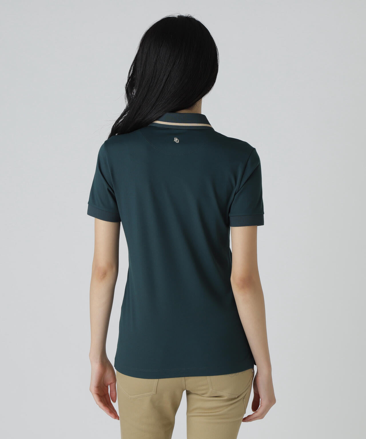 【PGHORSE】 MUTEKIベアスムース半袖ポロシャツ