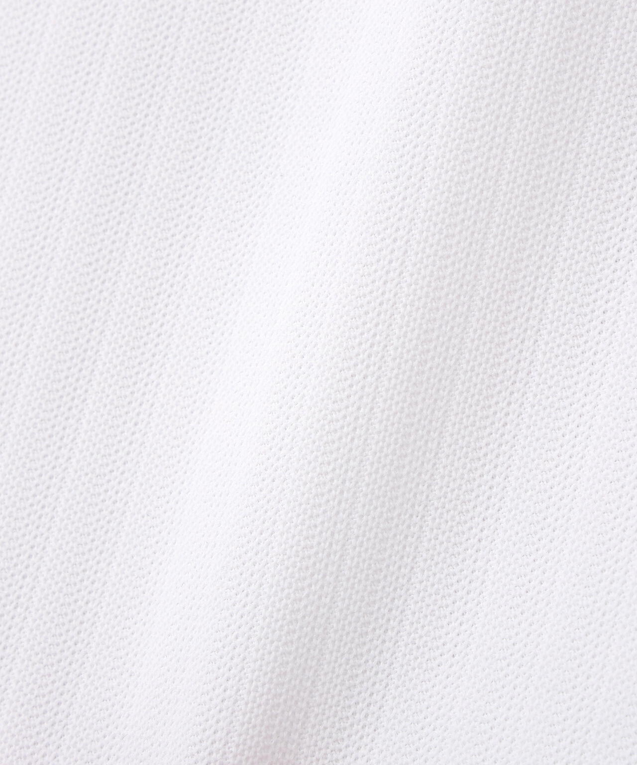 裏カノコストライプ調半袖ポロシャツ