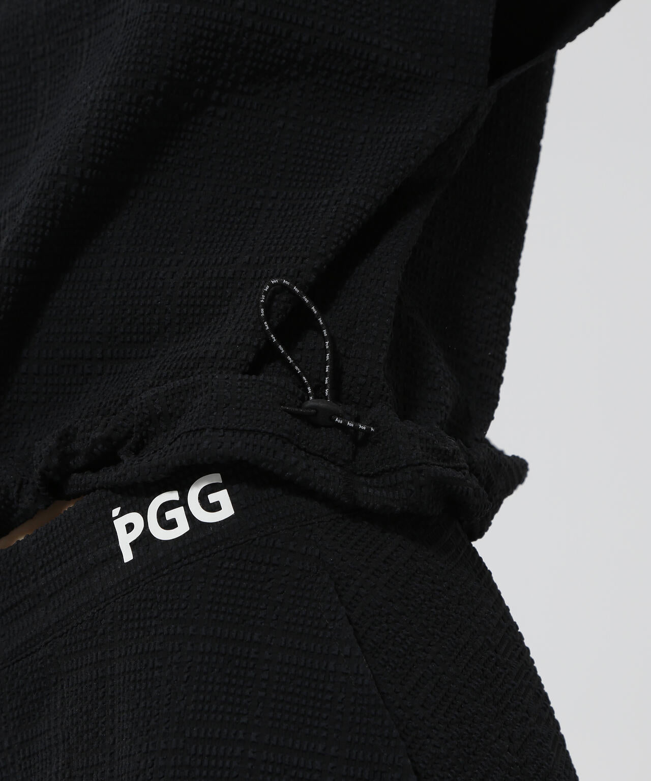【PGG】【直営店舗&公式オンライン限定】Peストレッチサッカーフレンチスリーブポロシャツ (LADIES)