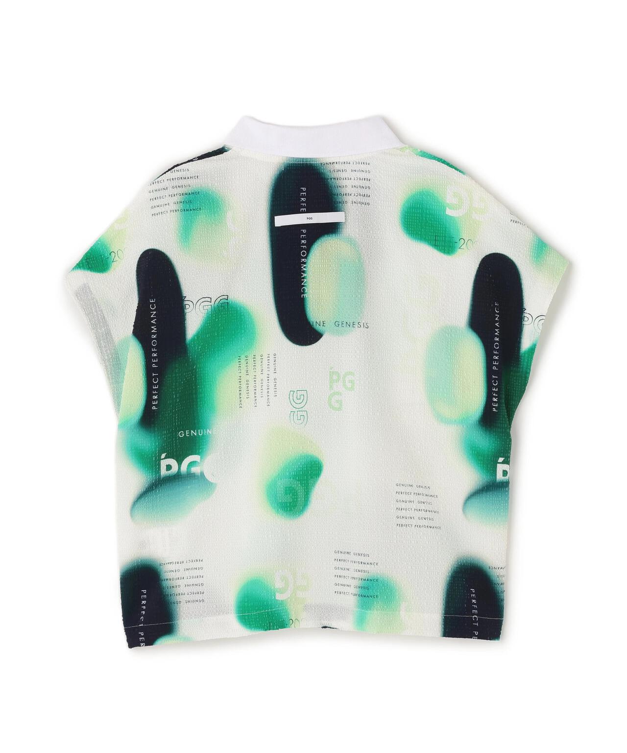 【PGG】【直営店舗&公式オンライン限定】Peストレッチサッカー フレンチスリーブポロシャツ <PGG3.0> (LADIES)