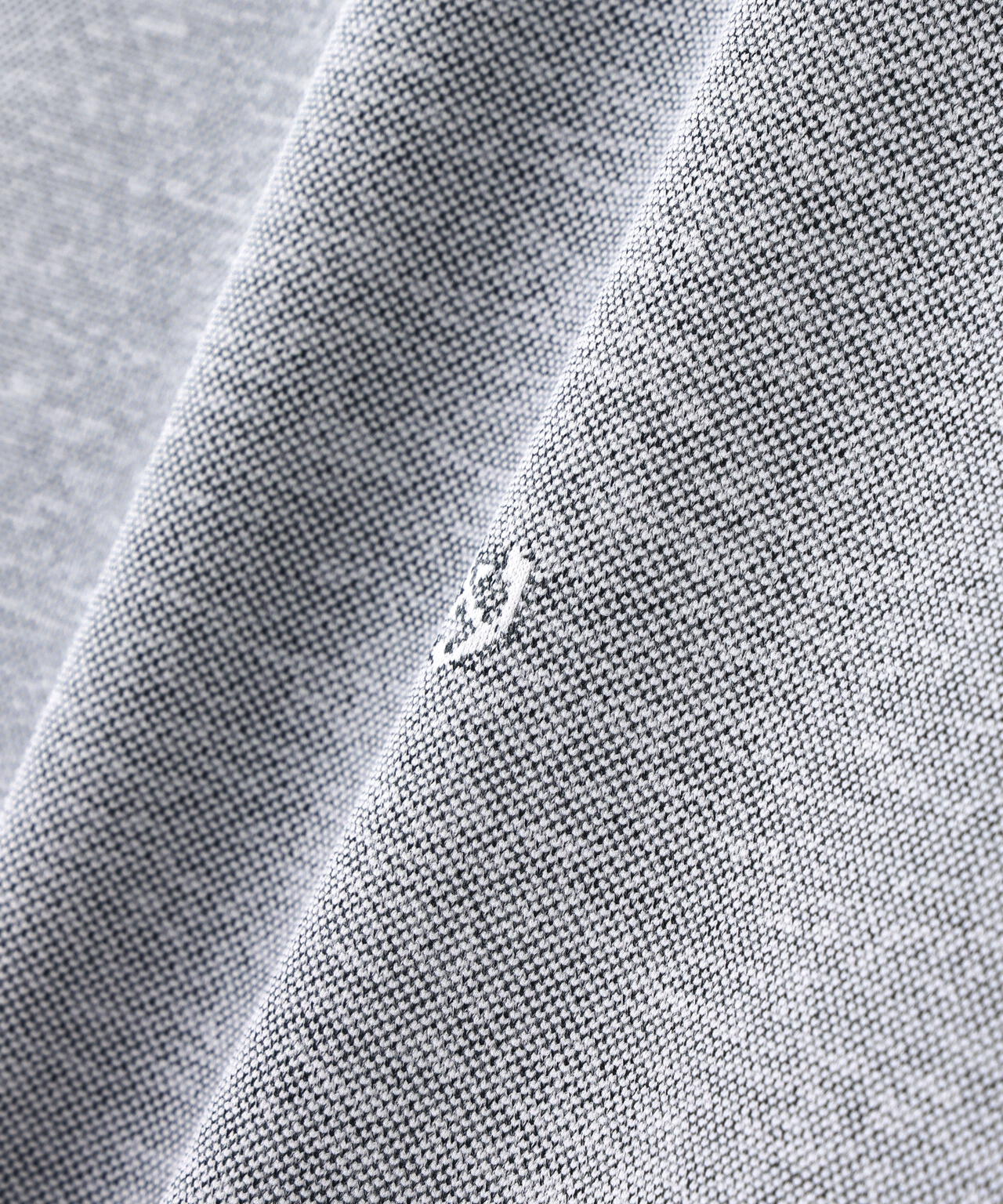 ストレッチカノコアンカージャガード半袖ポロシャツ