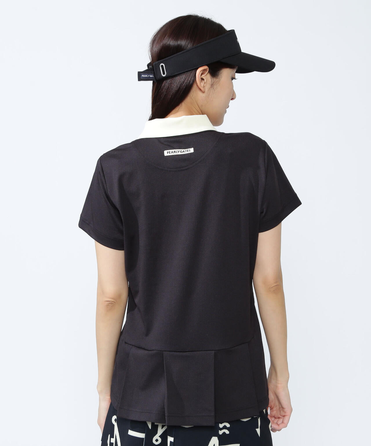 梨地半袖ポロシャツ