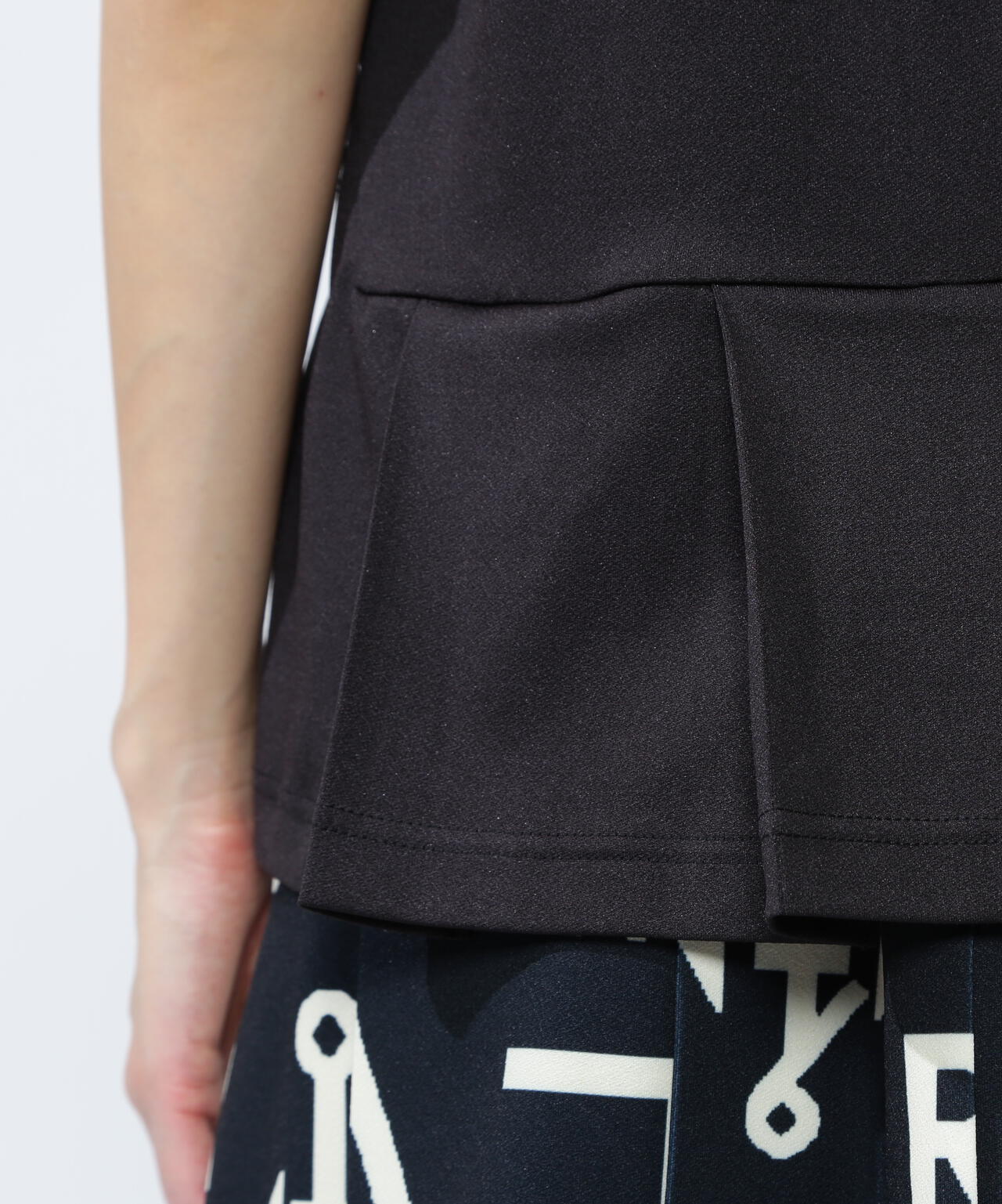 梨地半袖ポロシャツ