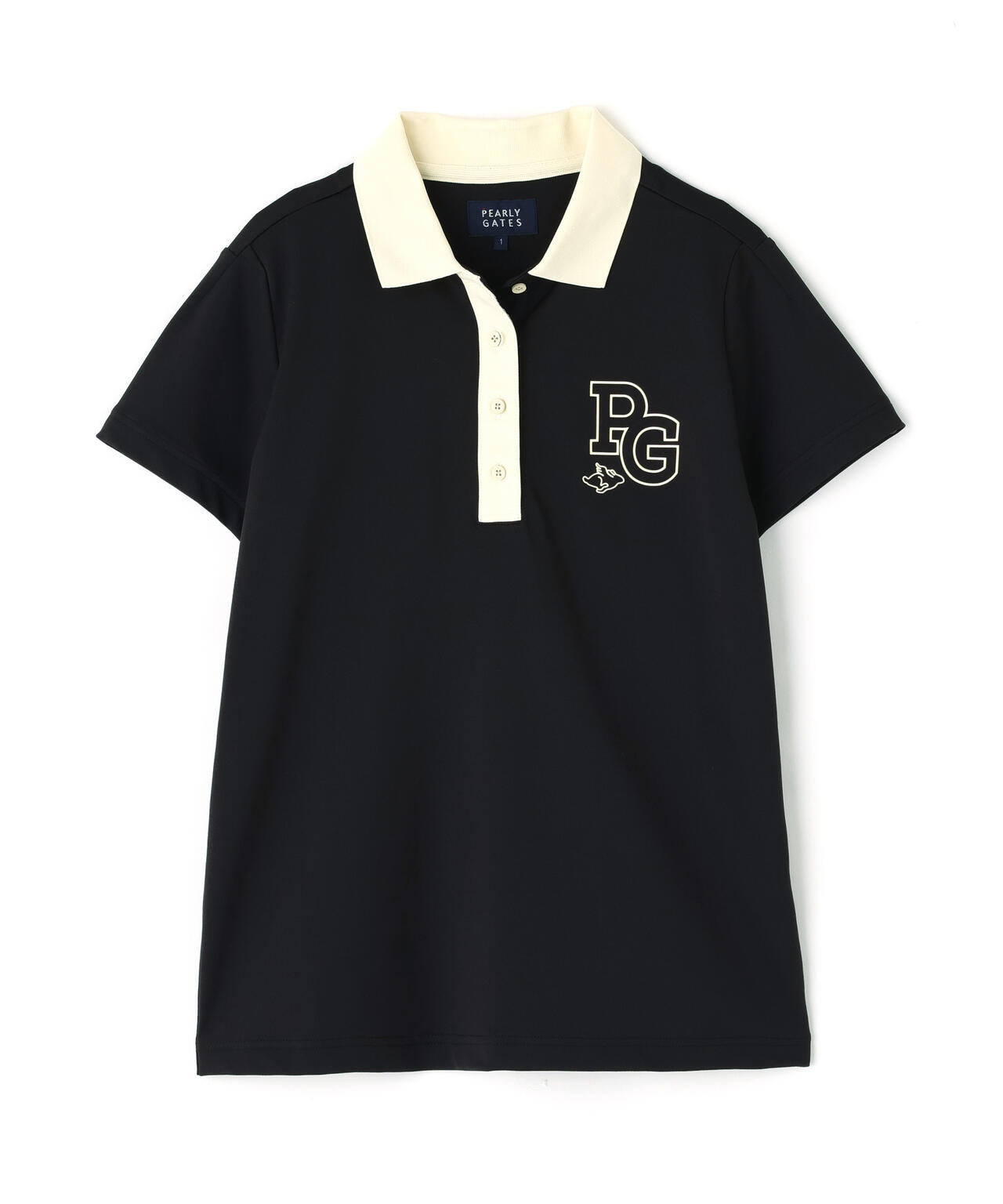 梨地半袖ポロシャツ