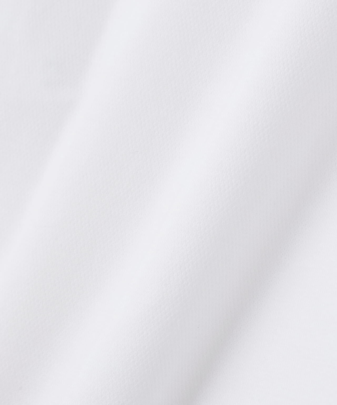 TCドットジャガード長袖ボタンダウンカットソー