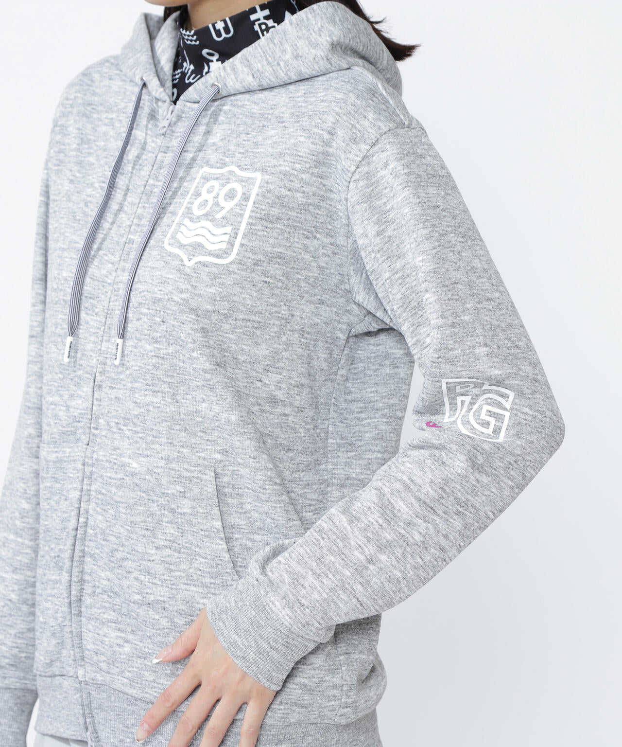 DRY MIX 裏カノコライトフルジップフーディ