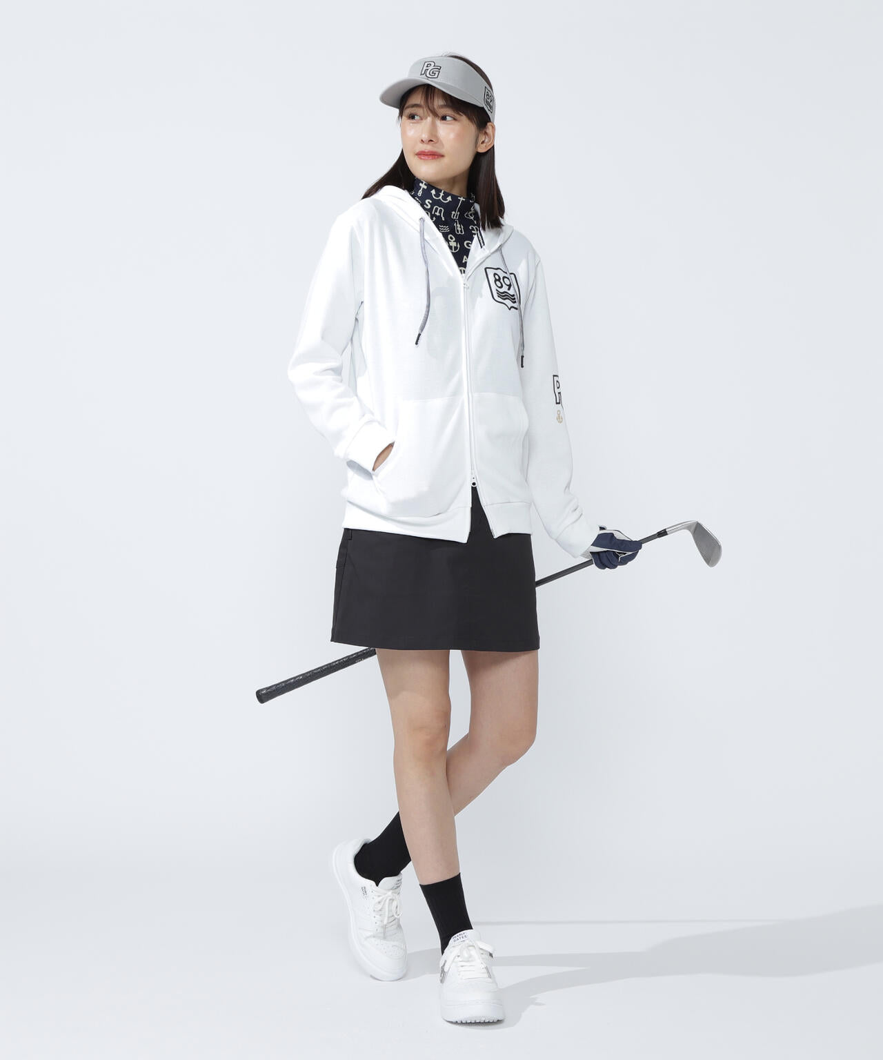 DRY MIX 裏カノコライトフルジップフーディ