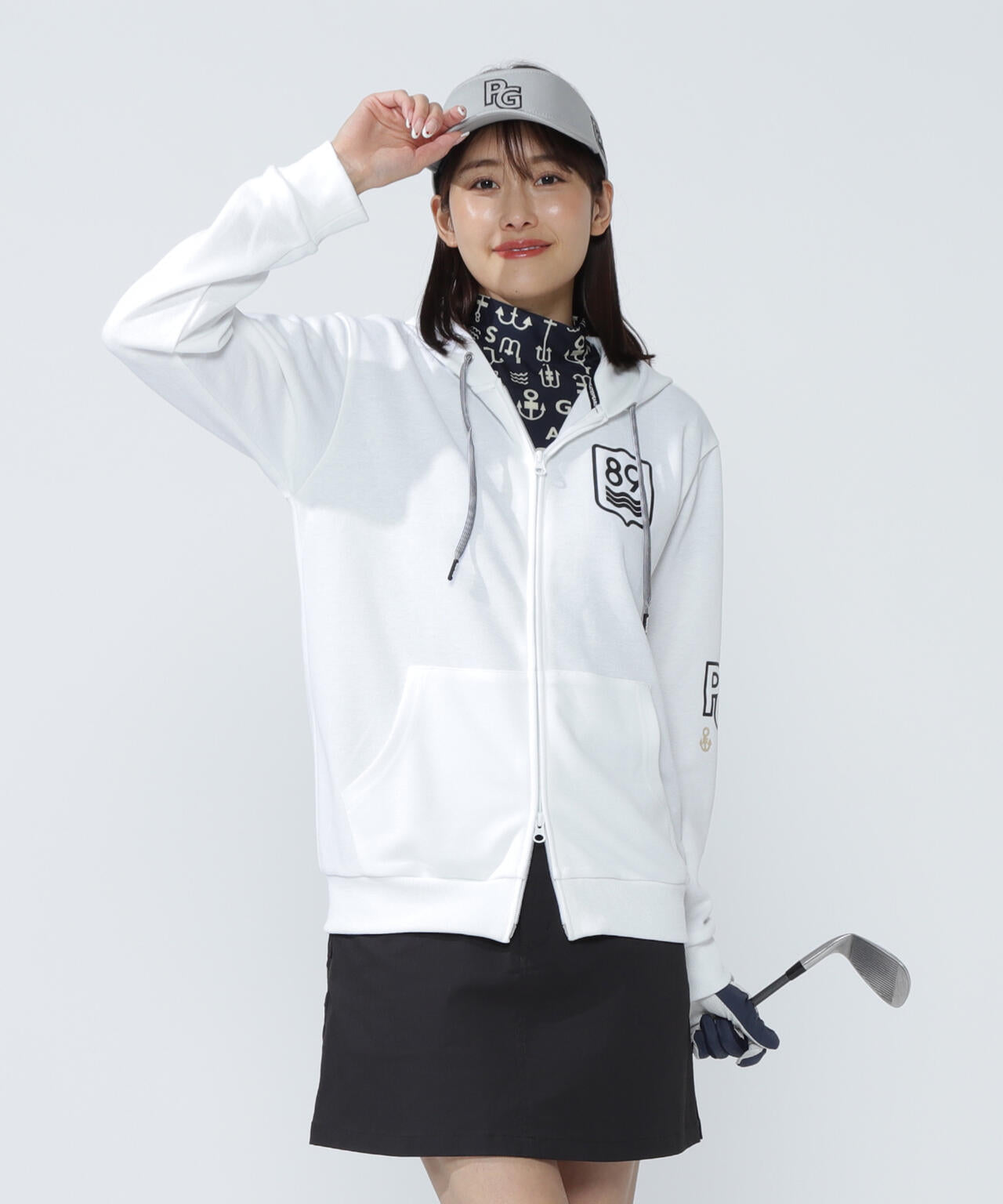 DRY MIX 裏カノコライトフルジップフーディ