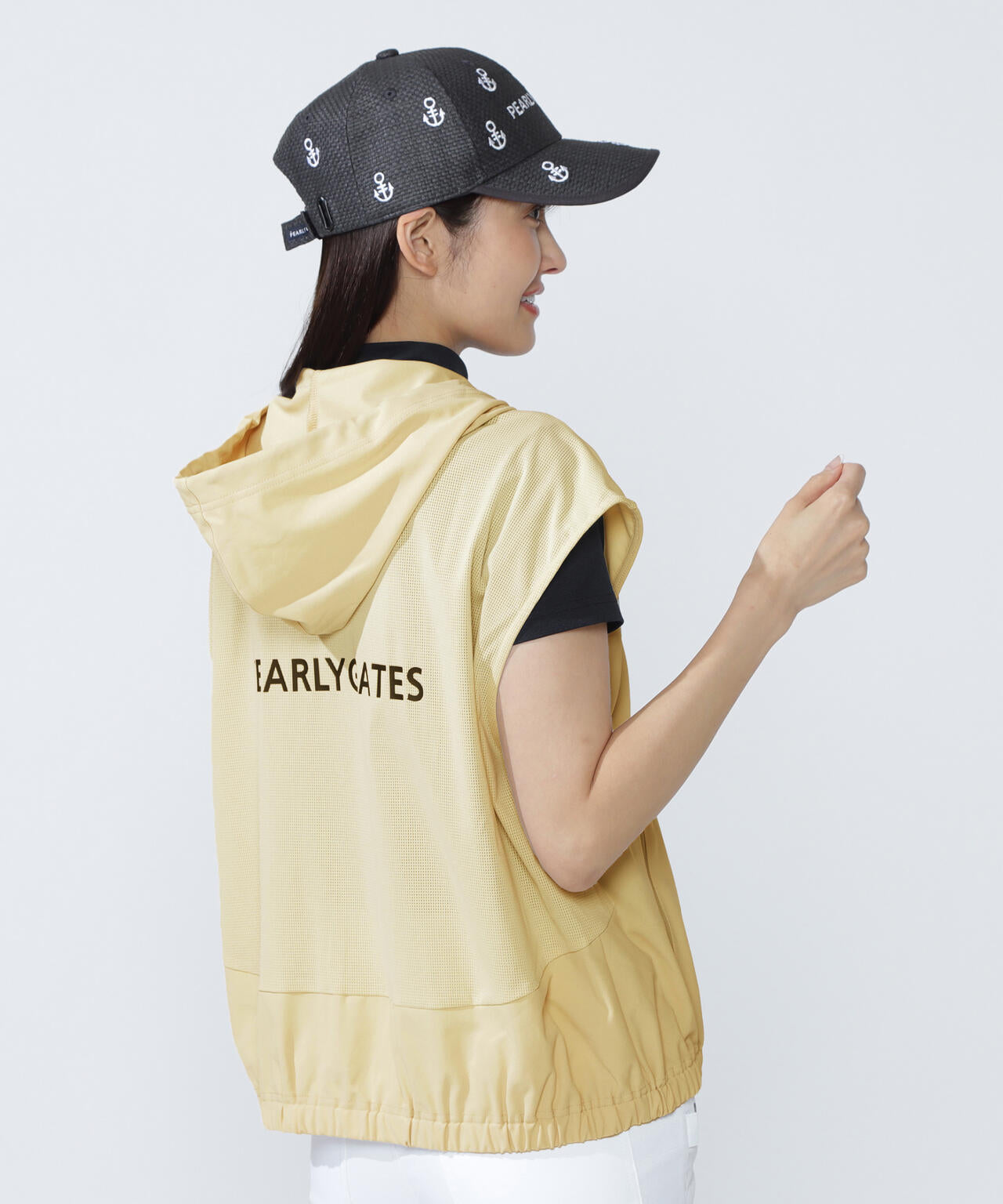 MFY裏鹿の子×プライムフレックスメッシュタイプ フルジップフーディベスト