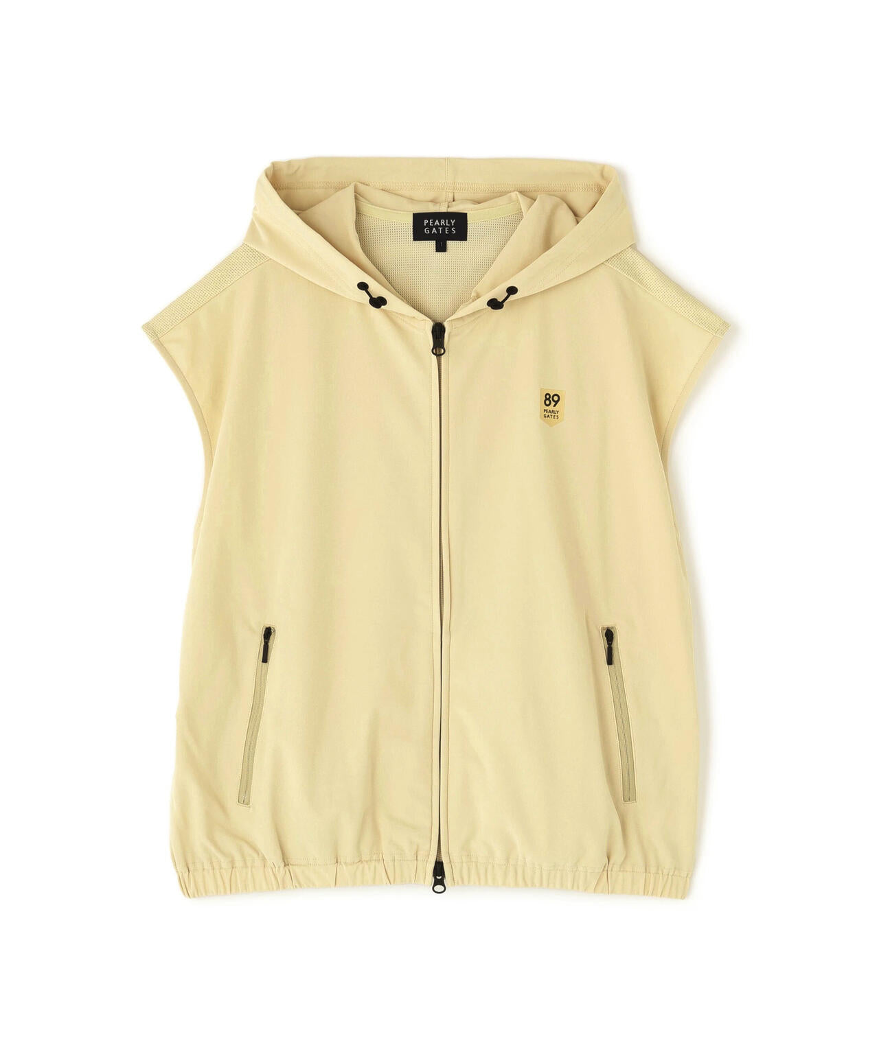 MFY裏鹿の子×プライムフレックスメッシュタイプ フルジップフーディベスト