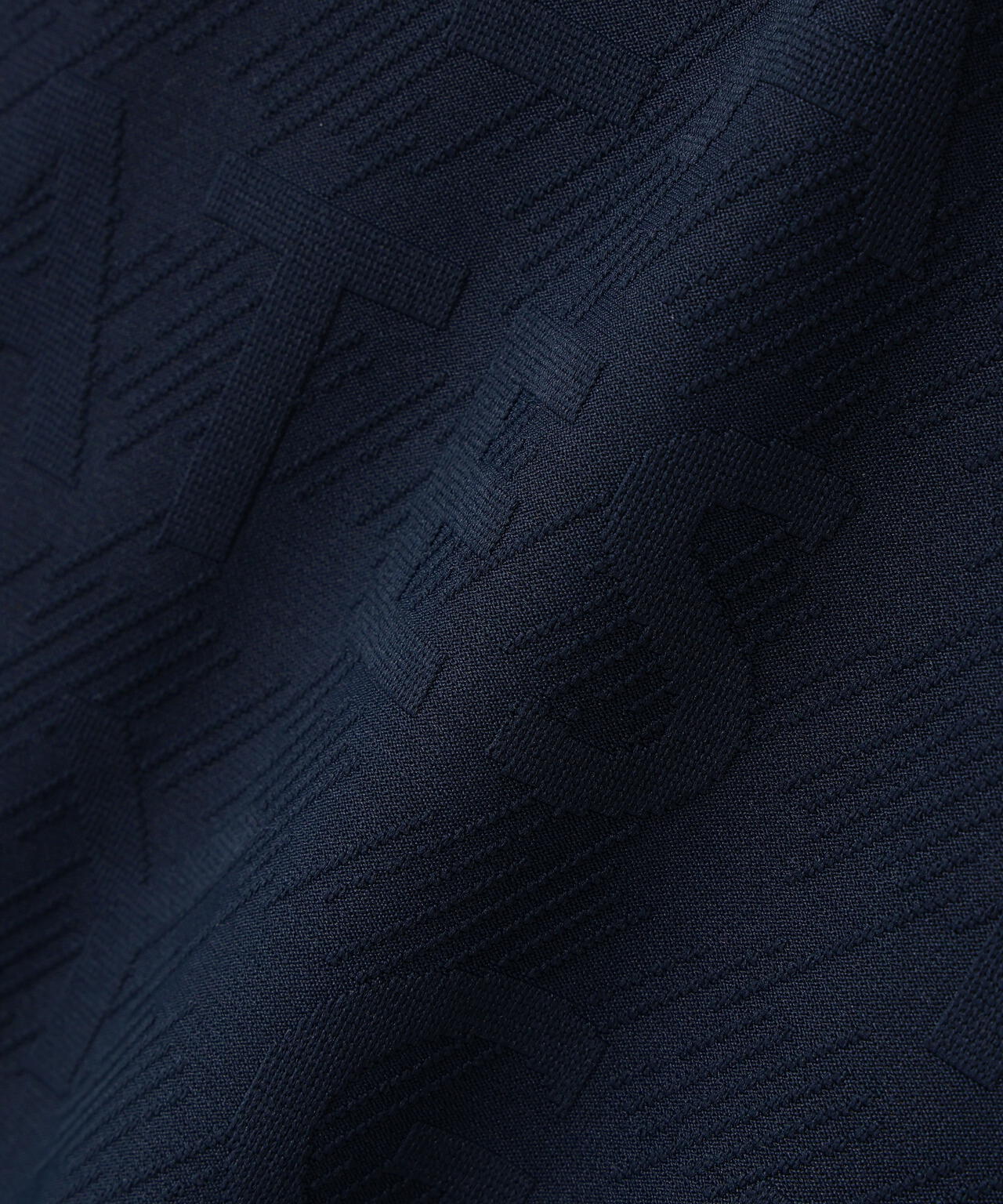 3Dベアジャガードハイネックカットソー