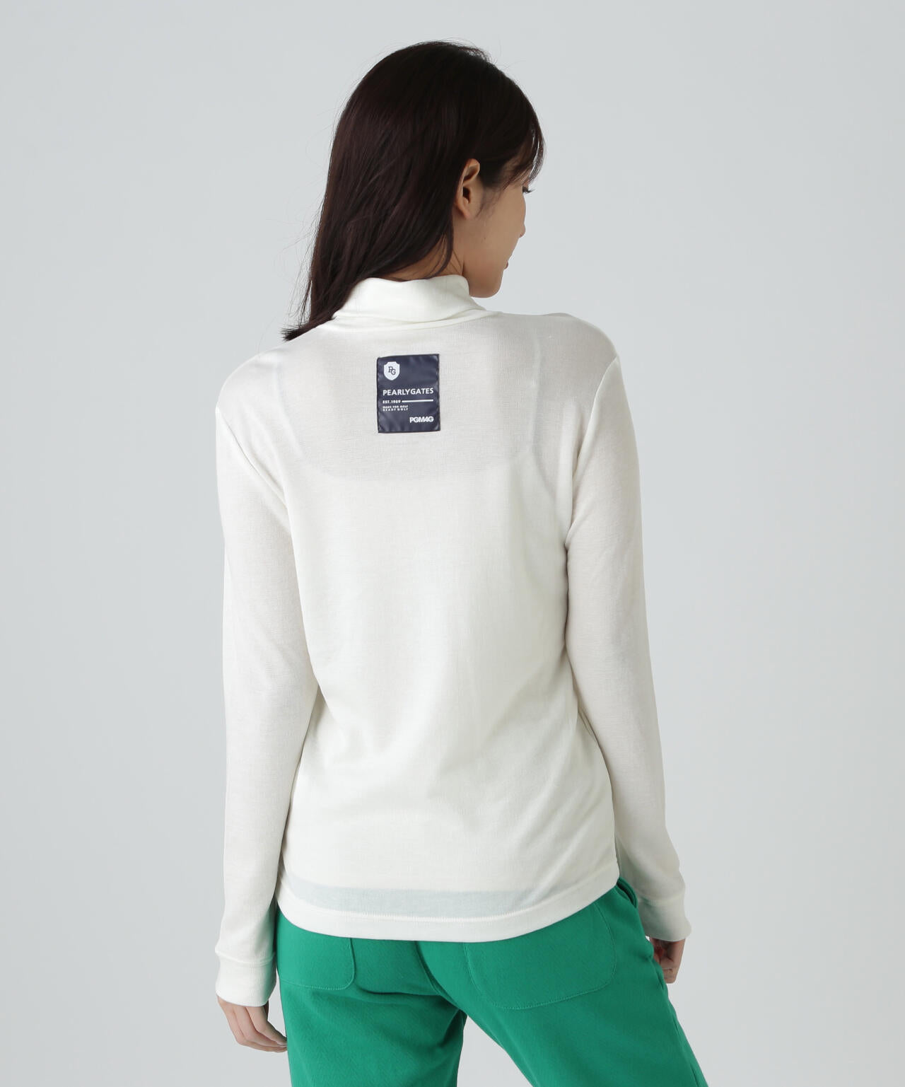 【PG BODY】スーパーファインウール長袖タートルネックカットソー