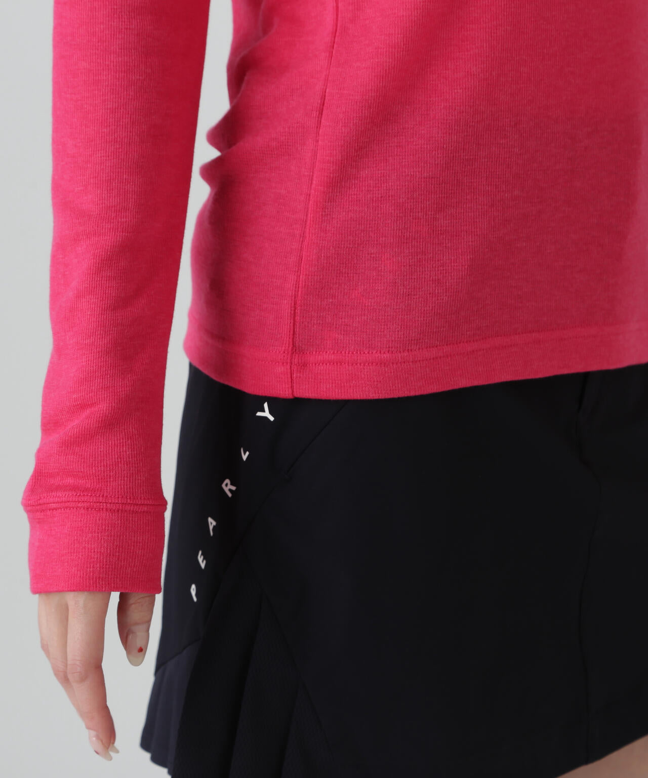 【PG BODY】スーパーファインウール長袖タートルネックカットソー