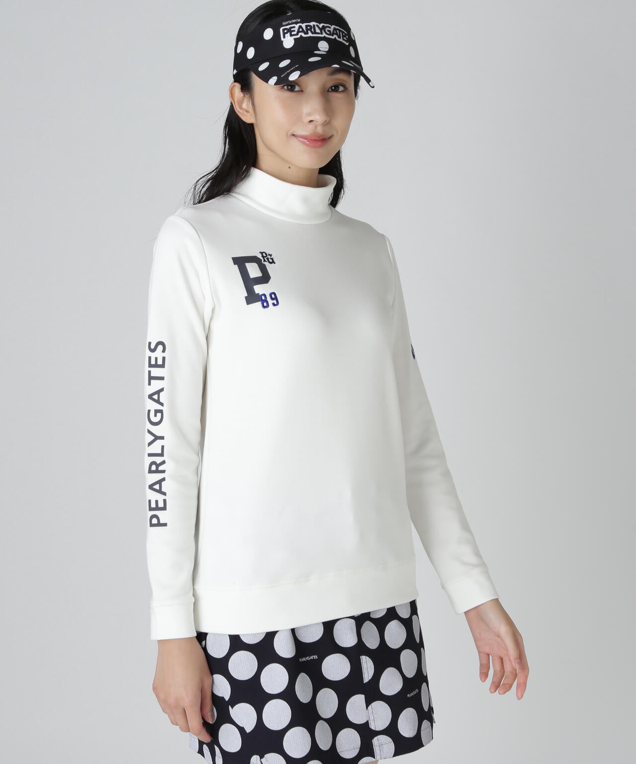 【PG BODY】スーパーファインウールフリース長袖ハイネックカットソー