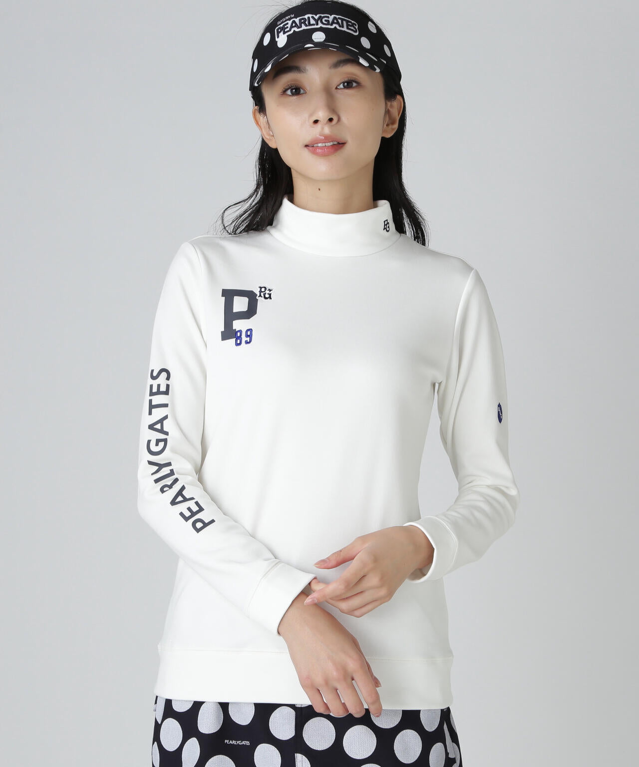 【PG BODY】スーパーファインウールフリース長袖ハイネックカットソー