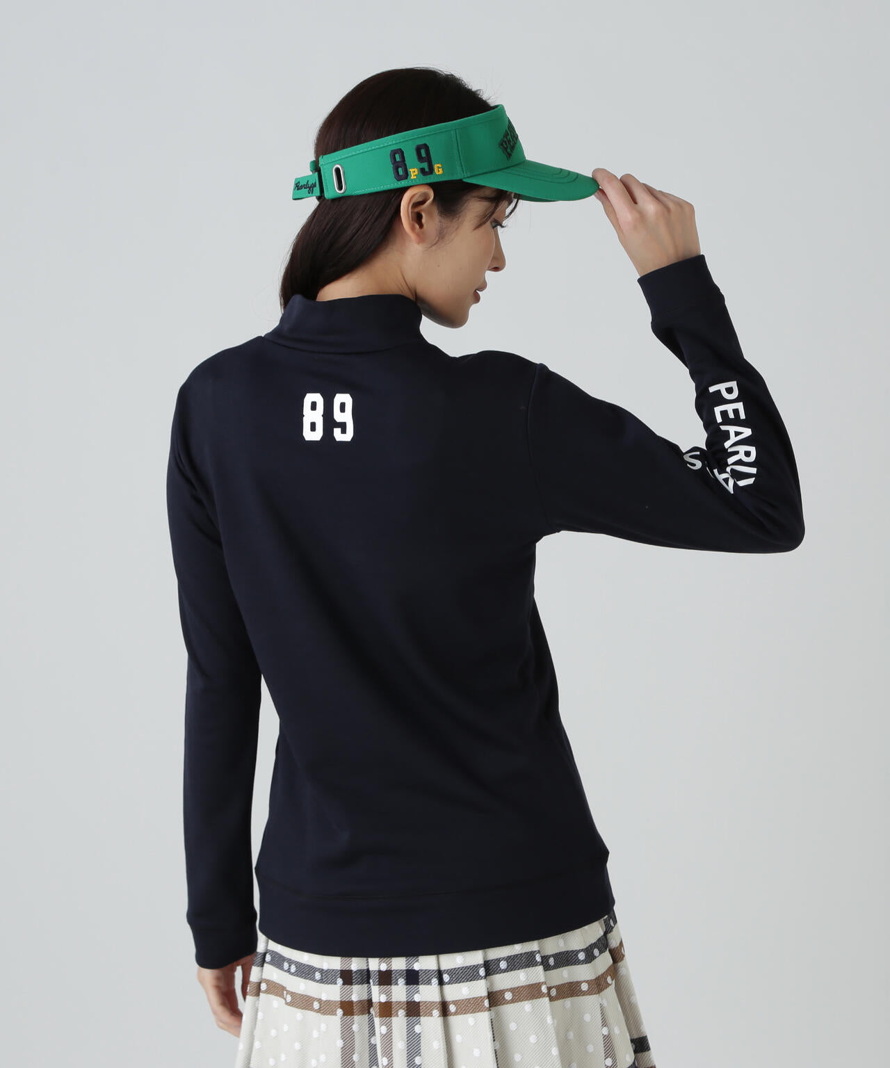 【PG BODY】スーパーファインウールフリース長袖ハイネックカットソー