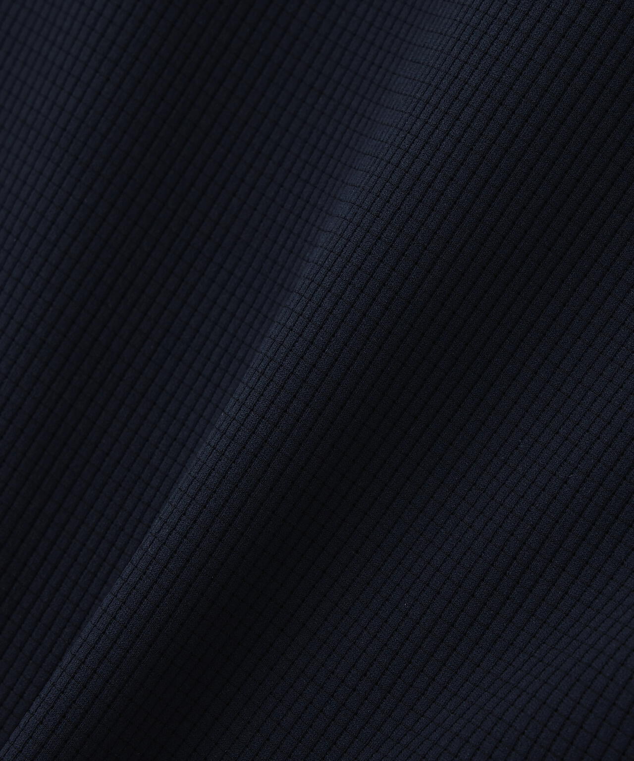 アクアツイストドットメッシュスリーブレスモックネックカットソー