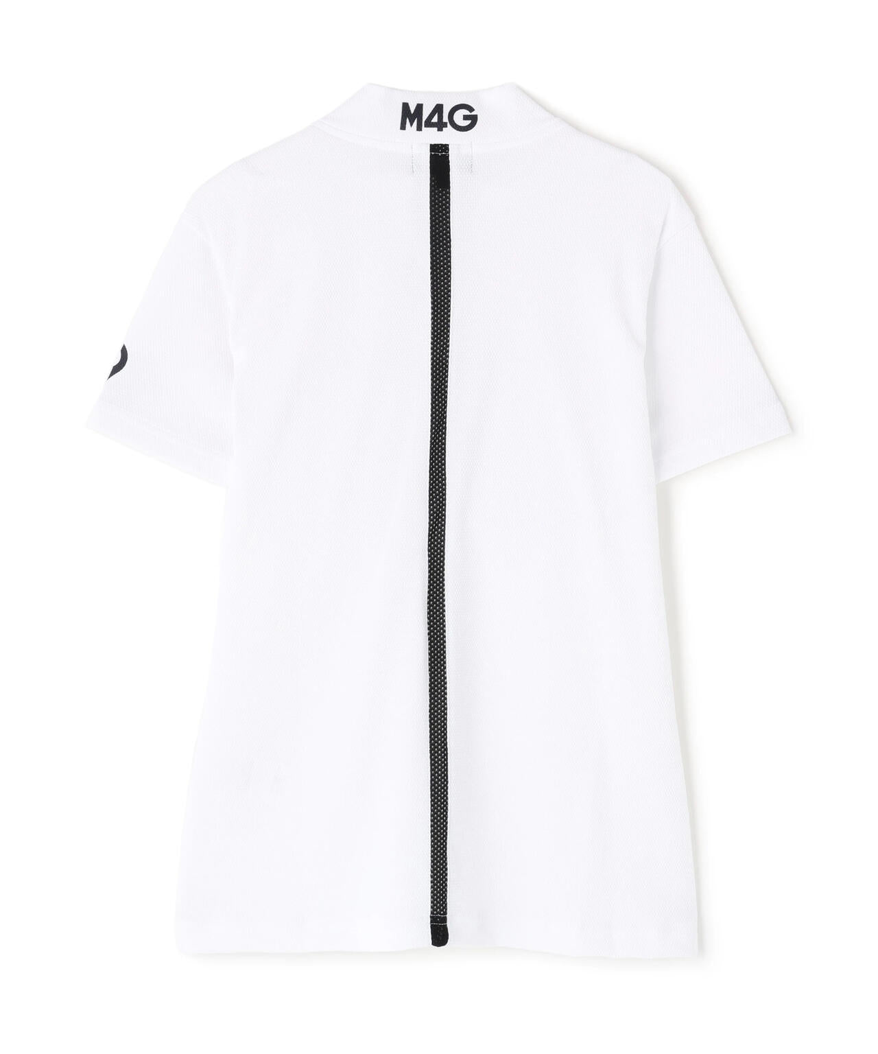 ポップコーンカノコ×メッシュ半袖ハイネックカットソー