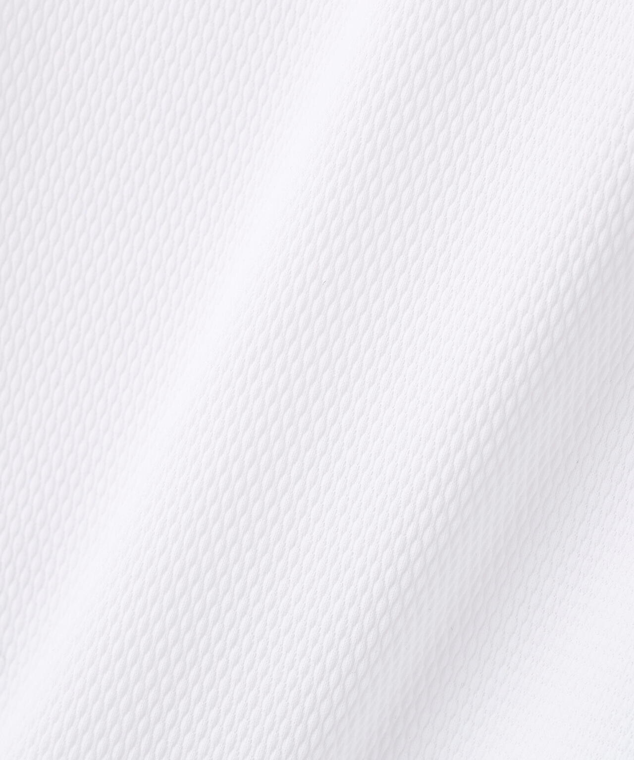 ポップコーンカノコ×メッシュ半袖ハイネックカットソー