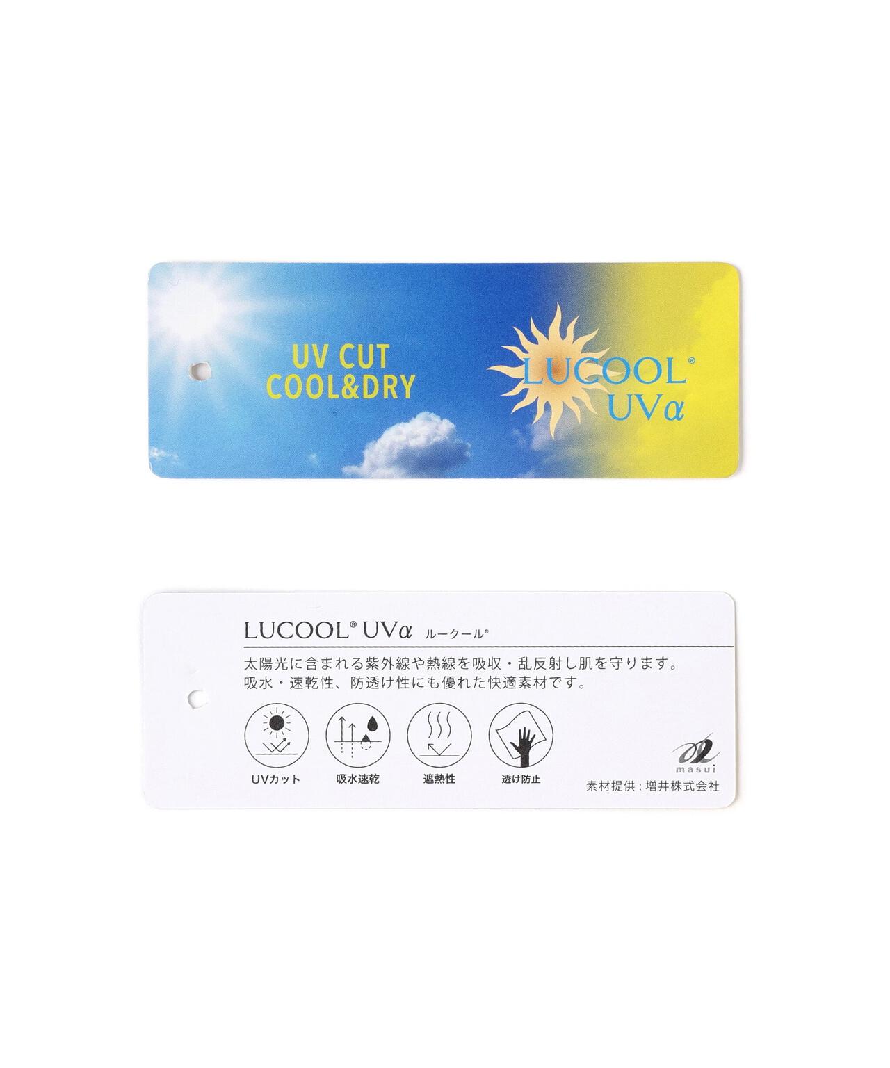 ルークールスムース半袖モックネックカットソー