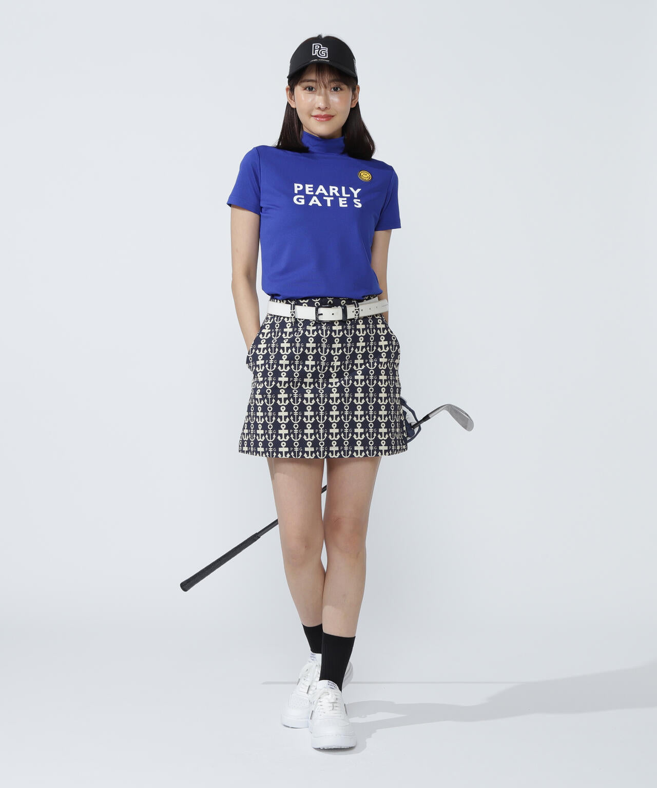 PG is PG ベアカノコ半袖ハイネックカットソー