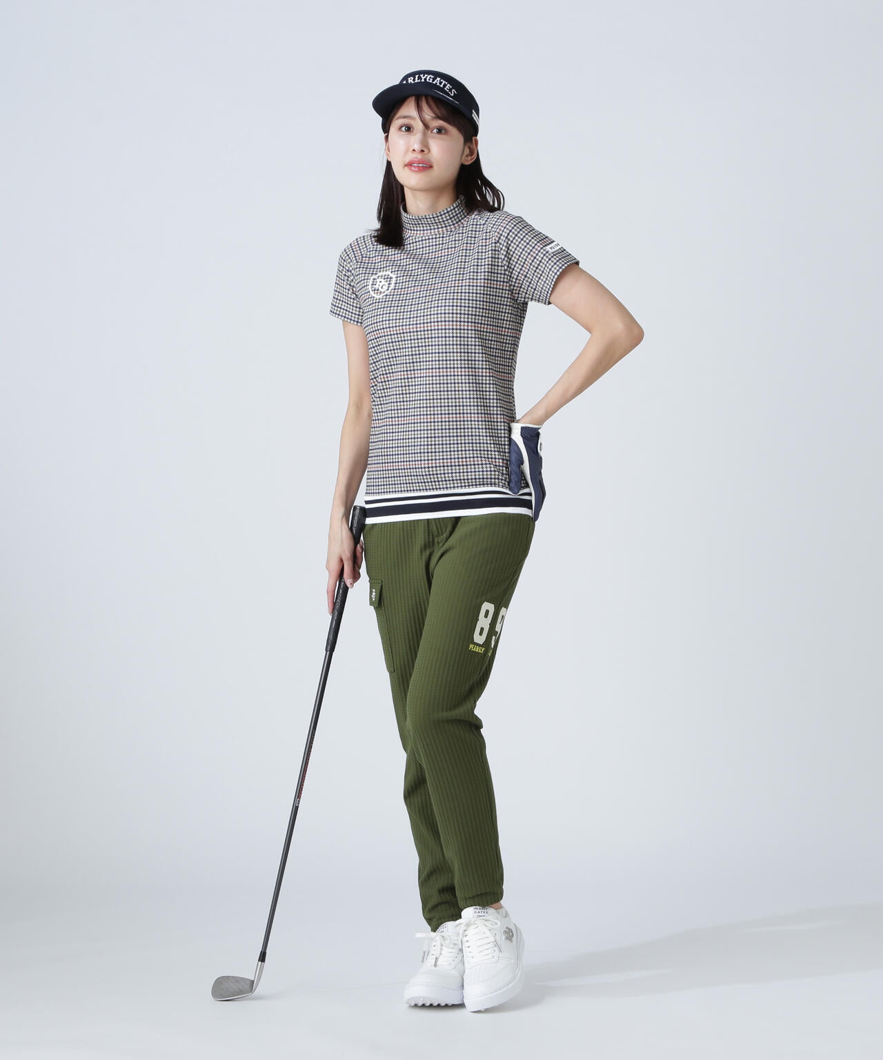 DRYMIXベアカノコ半袖ハイネックカットソー