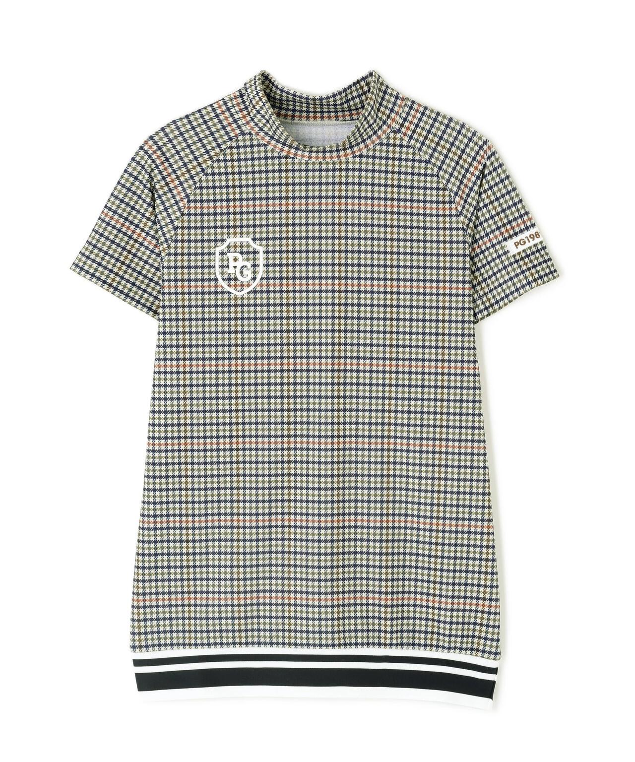 DRYMIXベアカノコ半袖ハイネックカットソー