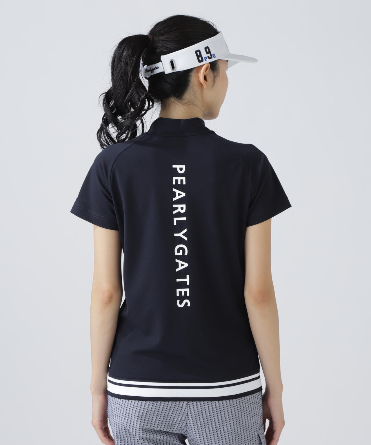 DRYMIXベアカノコ半袖ハイネックカットソー