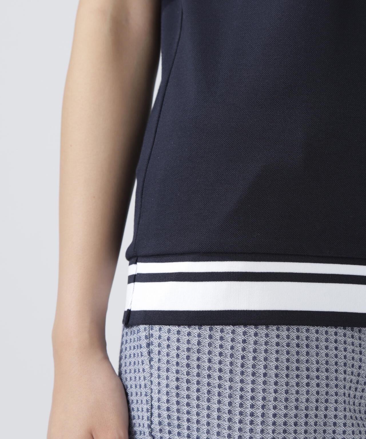 DRYMIXベアカノコ半袖ハイネックカットソー